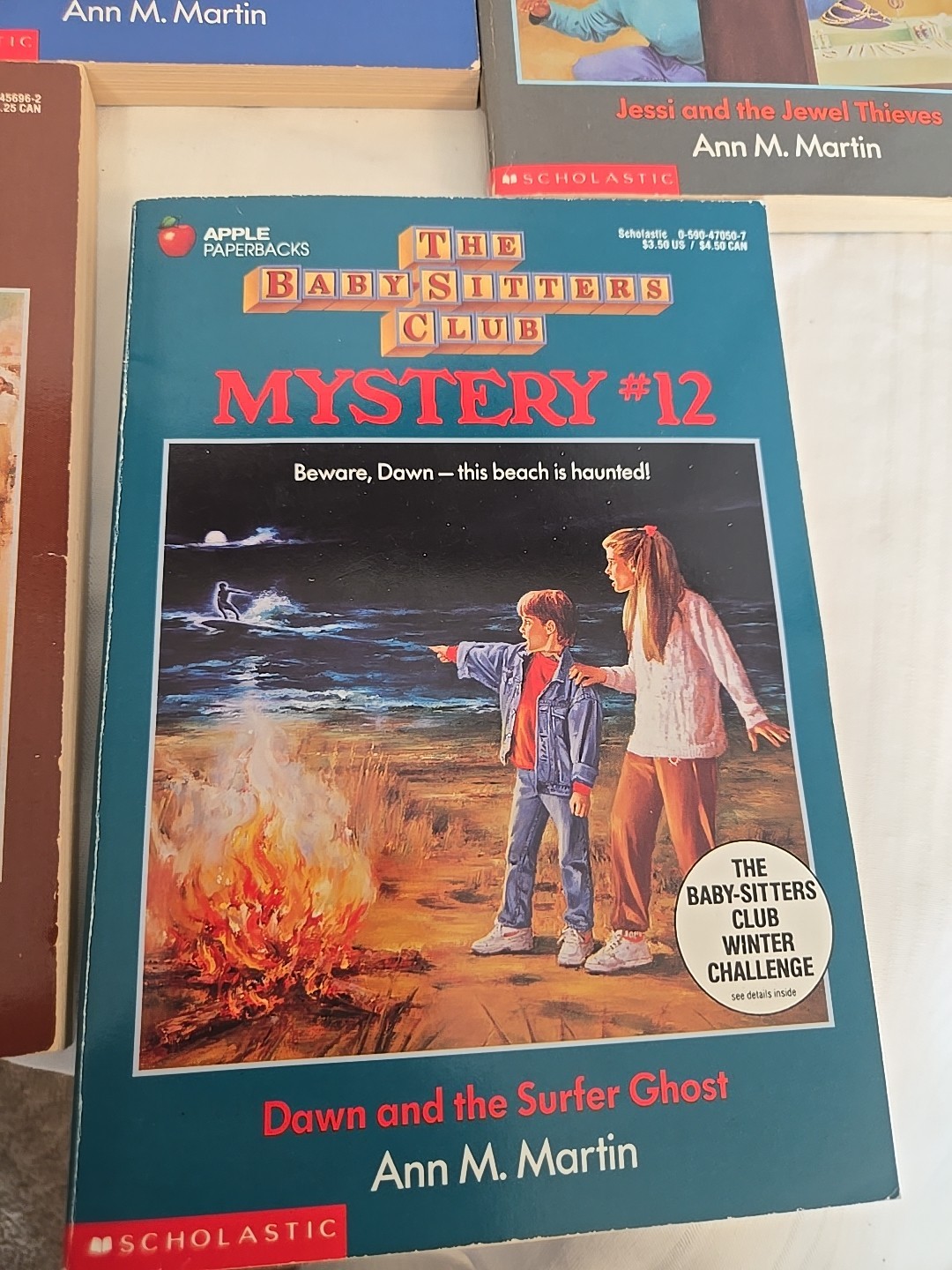 The Babysitters Club Books 2 3 8 10 12 GUC Lot Of 5 Mystery Action Apple