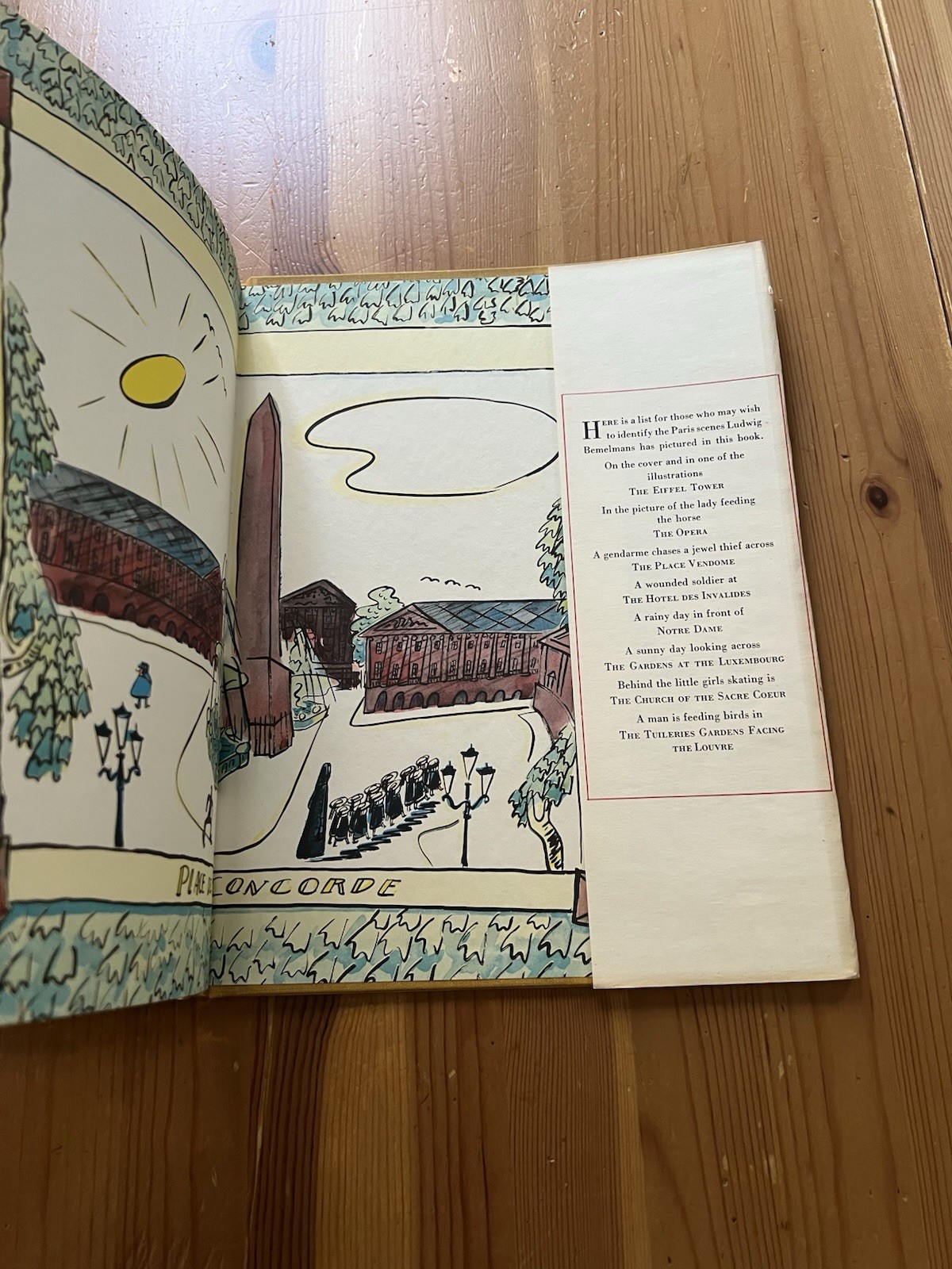 Vintage Madeline Ludwig Bemelmans 1966 HC Dust Jacket Paris Classic