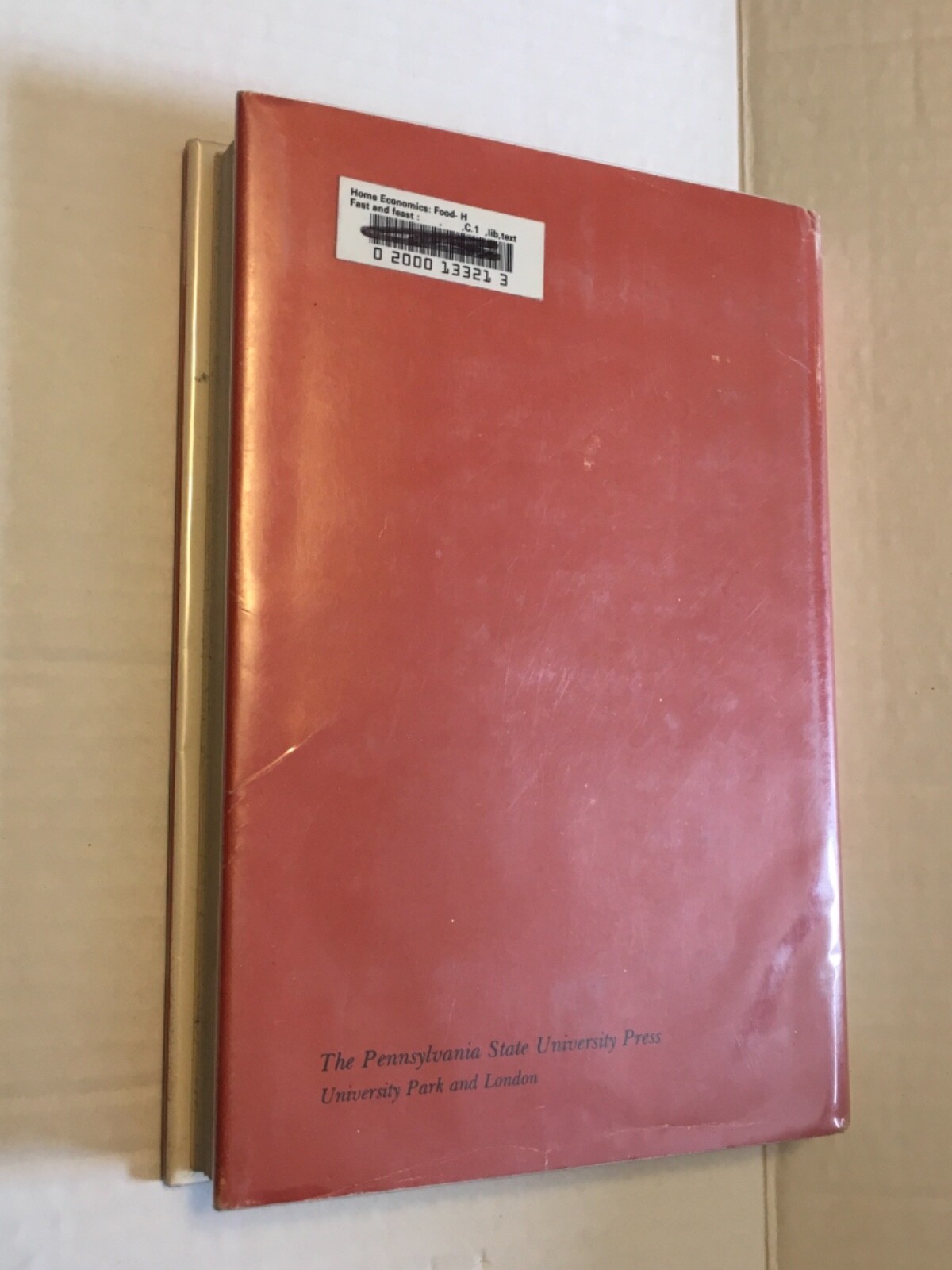 Fast and Feast Food in Medieval Society 1976