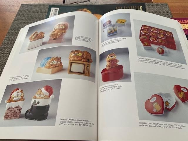 3 books Schiffer Garfield Collectibles Price Guide Paperback Illustrated