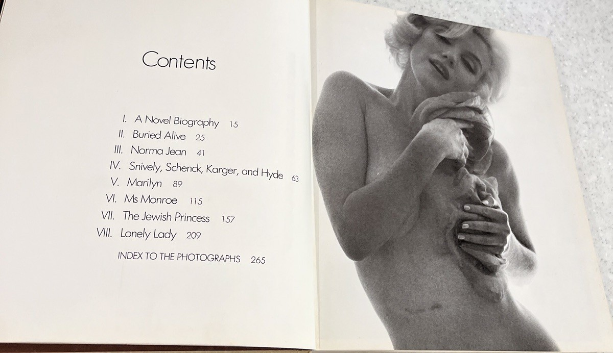 MARILYN A Biography By Norman Mailer 1973 HB Vtg Book~GREAT PHOTOS 2nd Printing