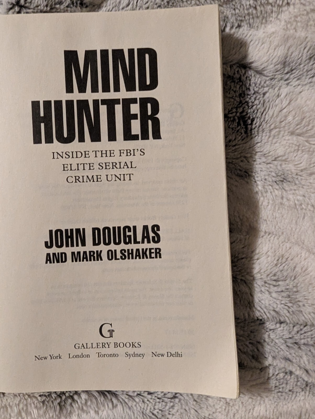 Mindhunter: Inside the FBI’s Elite Serial Crime Unit – Paperback