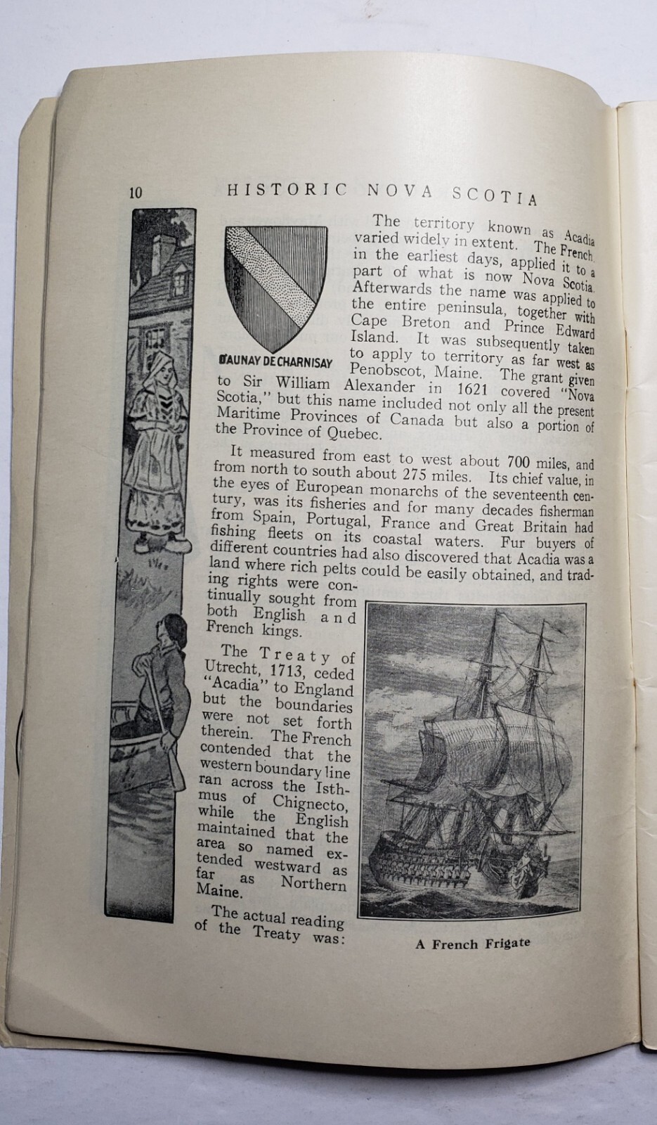 Historic Nova Scotia 1930s 5.5″ x 8.5″ 116 Pages Paperback Government of N.S.