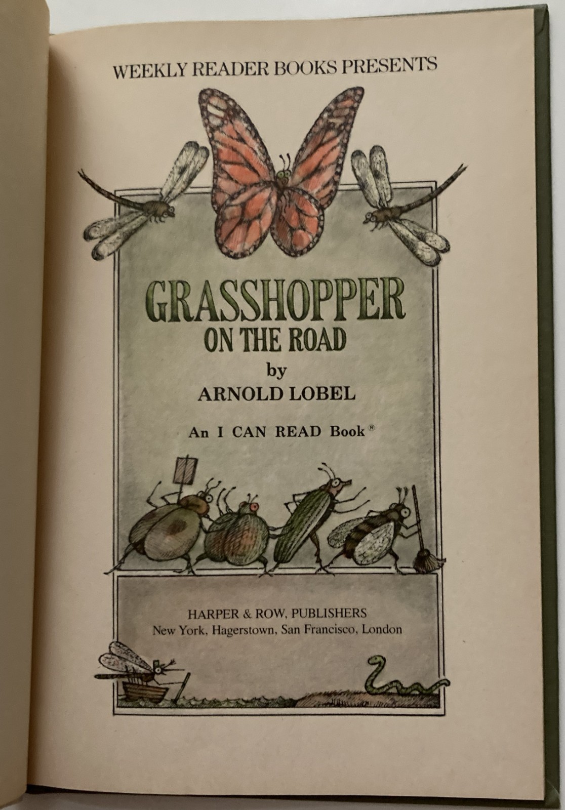 VTG Arnold Lobel I Can Read Lot 6 HC Frog & Toad Owl at Home Uncle Elephant