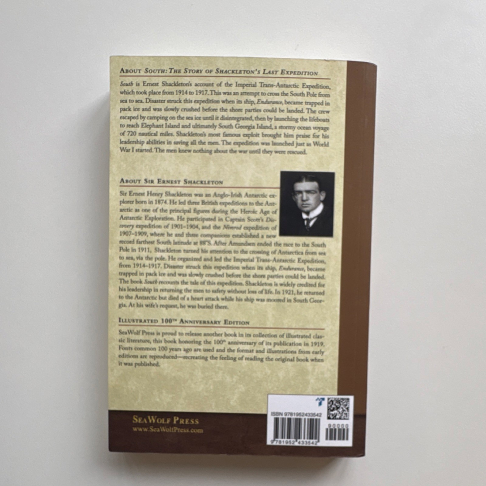 Ernest Shackleton South Illustrated 100th Anniversary Trade Pb Miravista Press