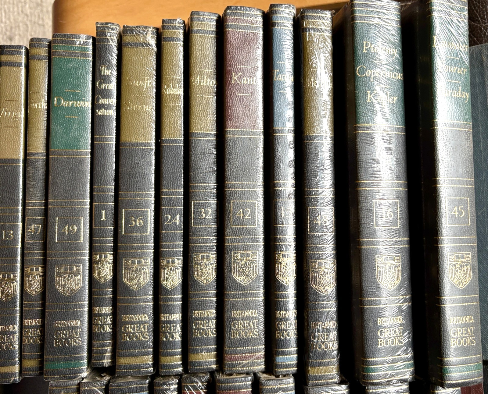 NEW Sealed Great Books of the Western World YOU CHOOSE 1980s Britannica Lot