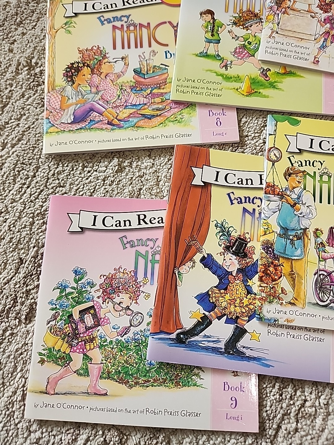 *I CAN READ PHONICS* Fancy Nancy Fantastic Phonics 12 Book Set/Homeschool Kids