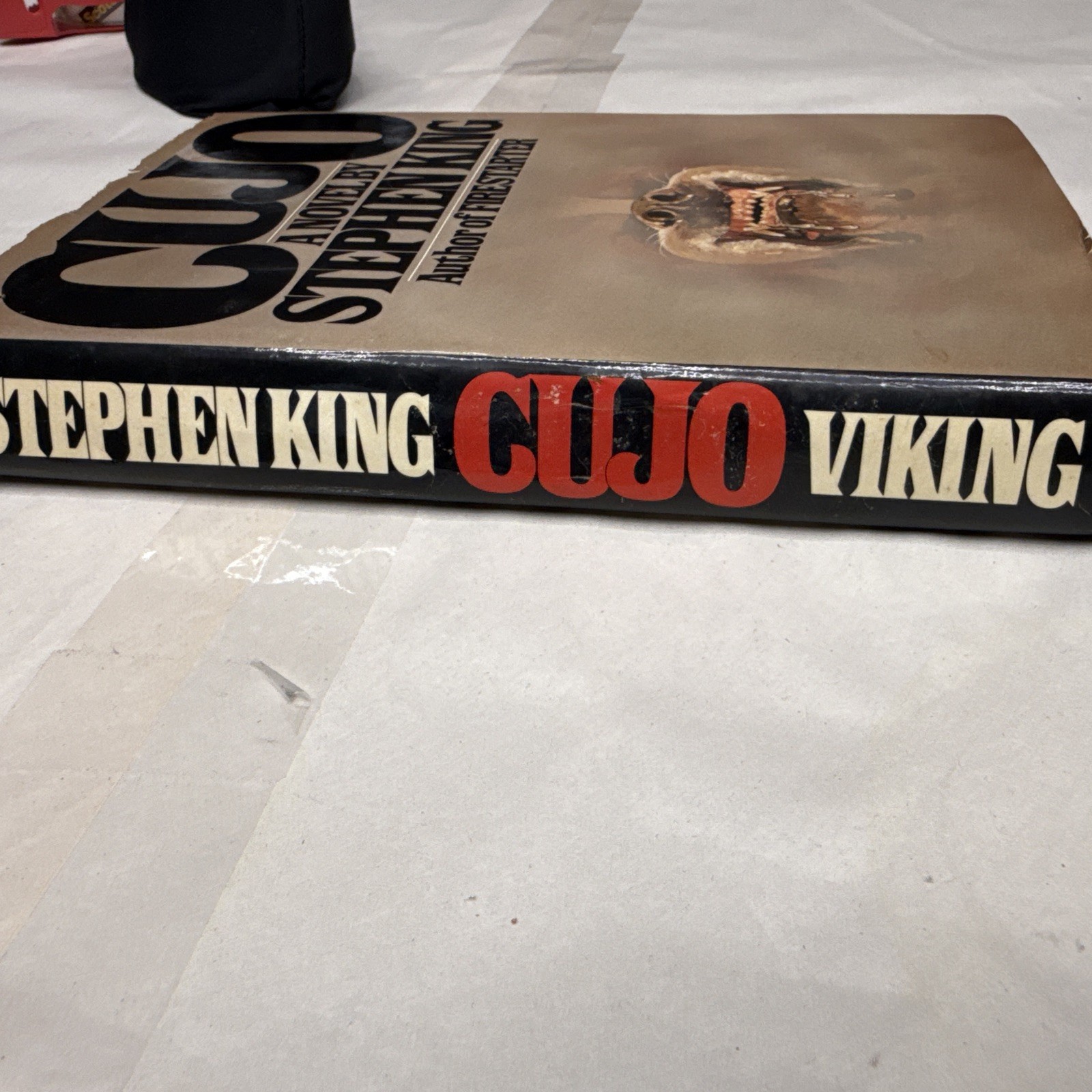 Stephen King CUJO 1981 Viking Press 1st Edition Hardcover Dust Jacket RARE