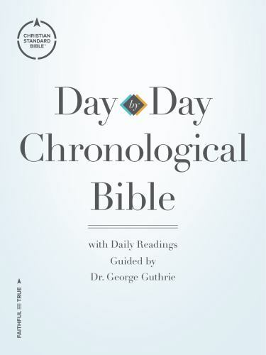 CSB Day-by-Day Chronological Bible, TradePaper, Black Letter, 365 Days, One Year