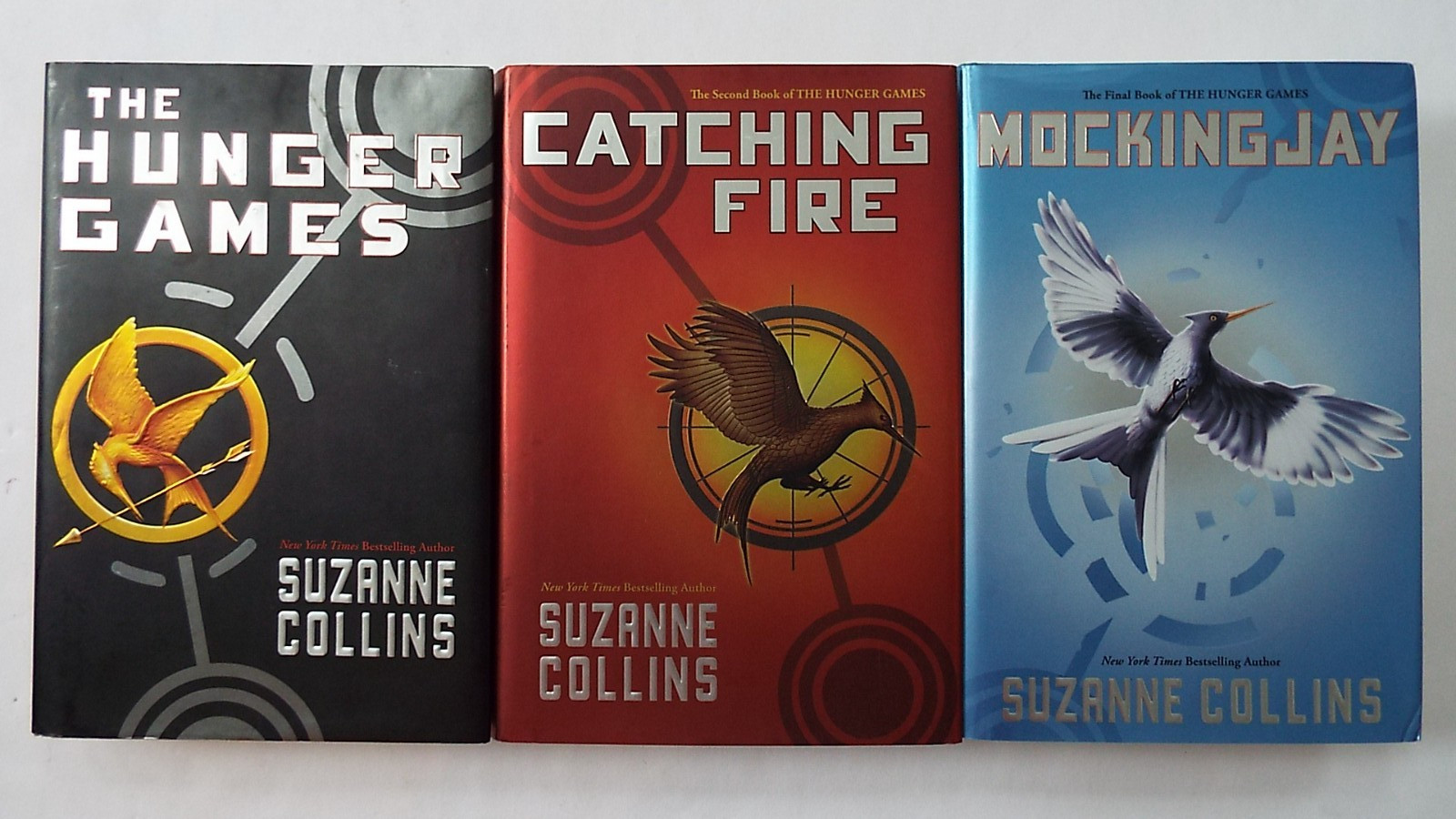 Lot 3 The Hunger Games Trilogy Series HC 1st Editions by Suzanne Collins