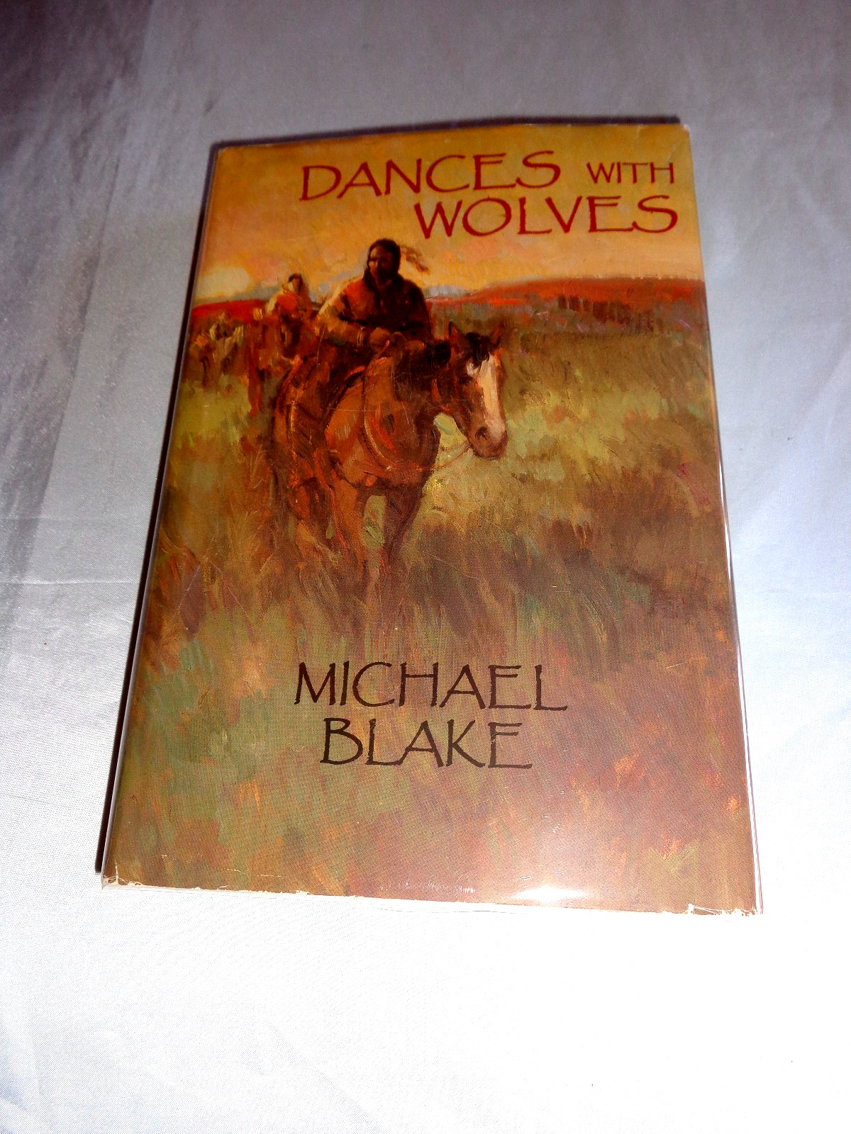 Dances with Wolves by Michael Blake SIGNED 2002 Hardcover