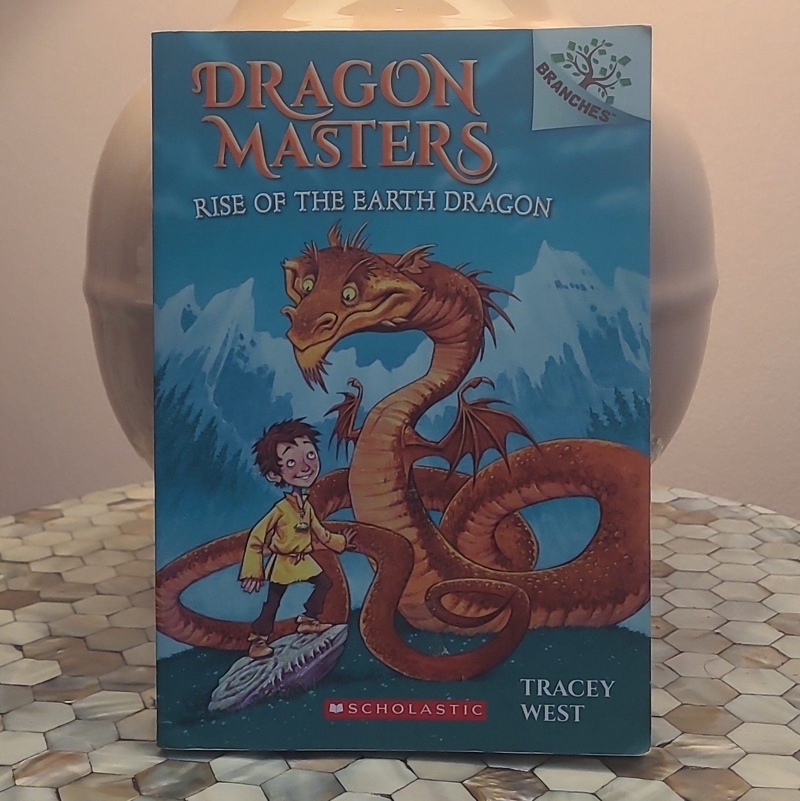 Dragon Masters Rise of the Earth Dragon Tracey West PB Scholastic 2014 Illus