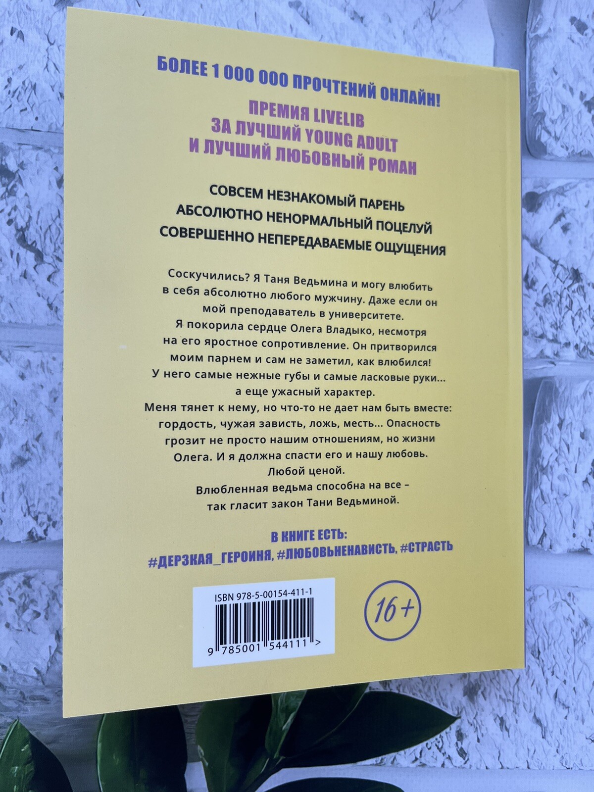 Анна Джейн | Влюблённая ведьма Russian Book📚 Мягкий Переплёт