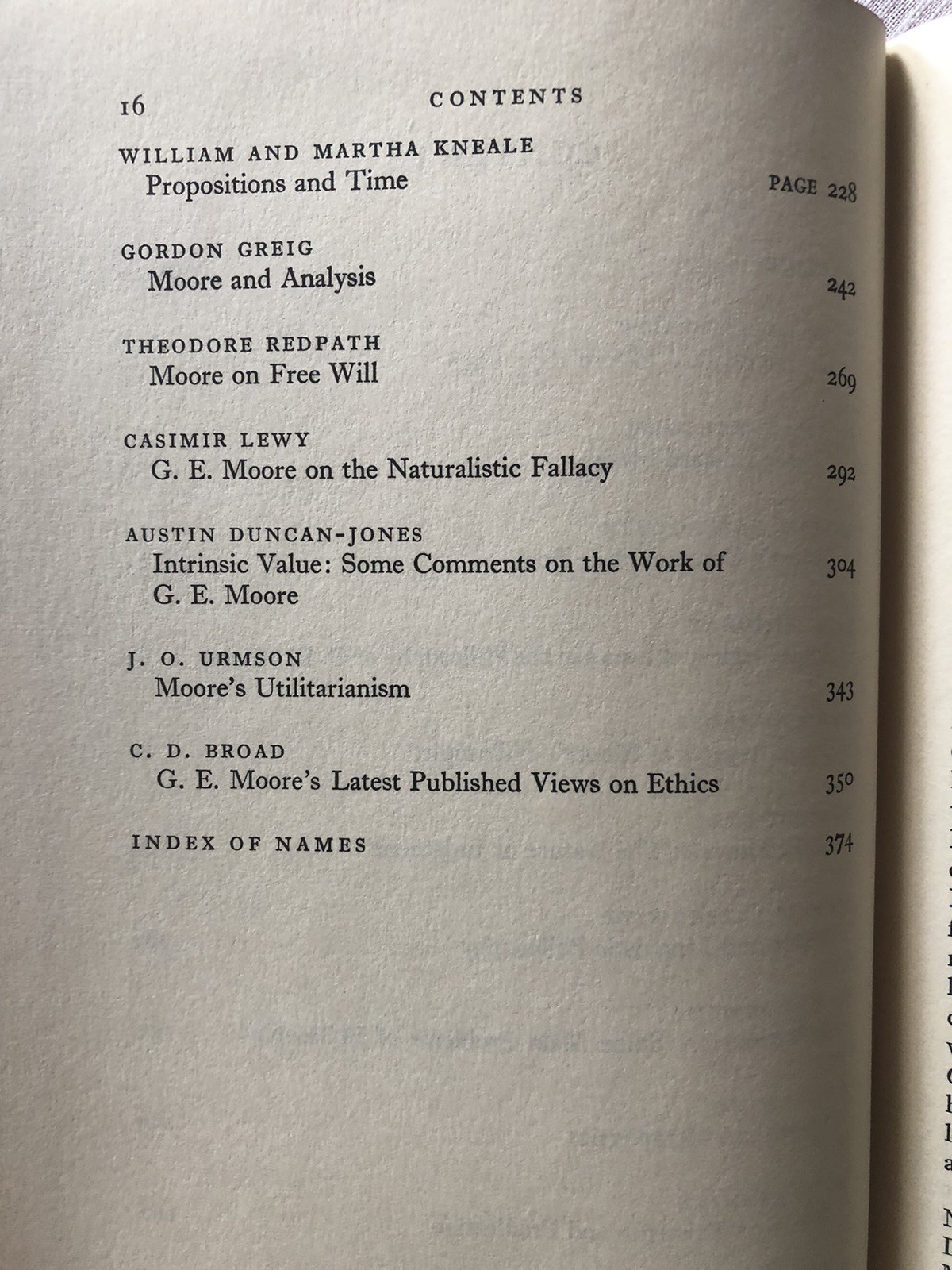 G. E. Moore : Essays in Retrospect eds. Alice Ambrose & Morris Lazerowitz