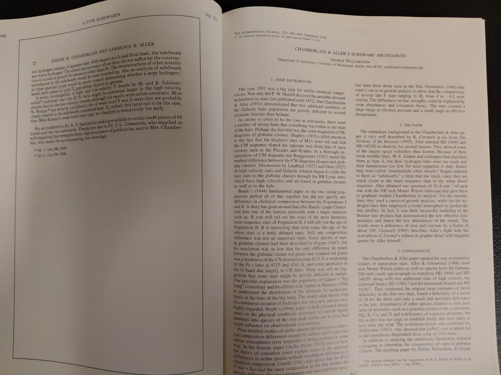 THE ASTROPHYSICAL JOURNAL. AMERICAN ASTRONOMICAL SOCIETY CENTENNIAL ISSUE 1999