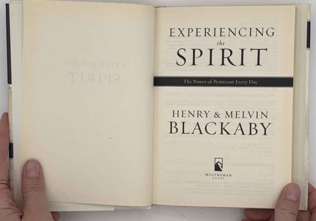 Lot of 7 by Henry, Tom & Richard Blackaby, Hardcover Books, B201