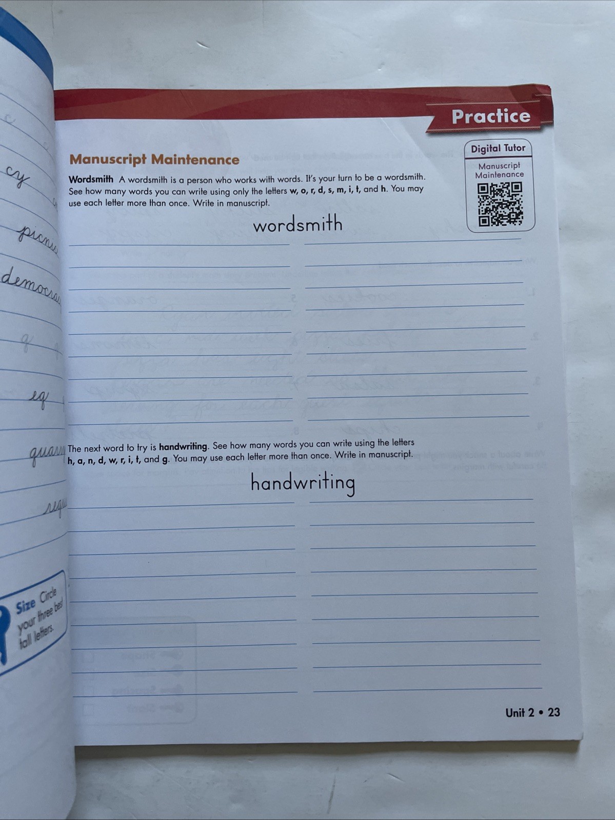 Handwriting 2020 Grade 5 Student Edition – Paperback –
