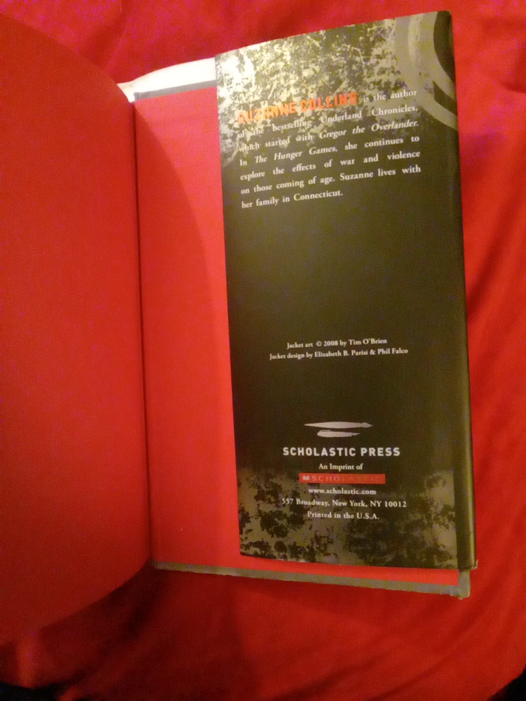 Suzanne Collins The Hunger Games Later Edition HC DJ GC