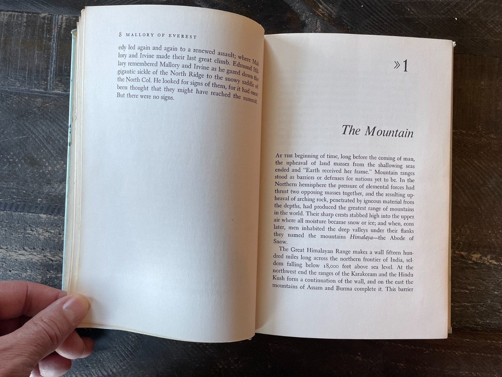 MALLORY OF EVEREST Showell Styles (1967) First Printing – Mountaineering