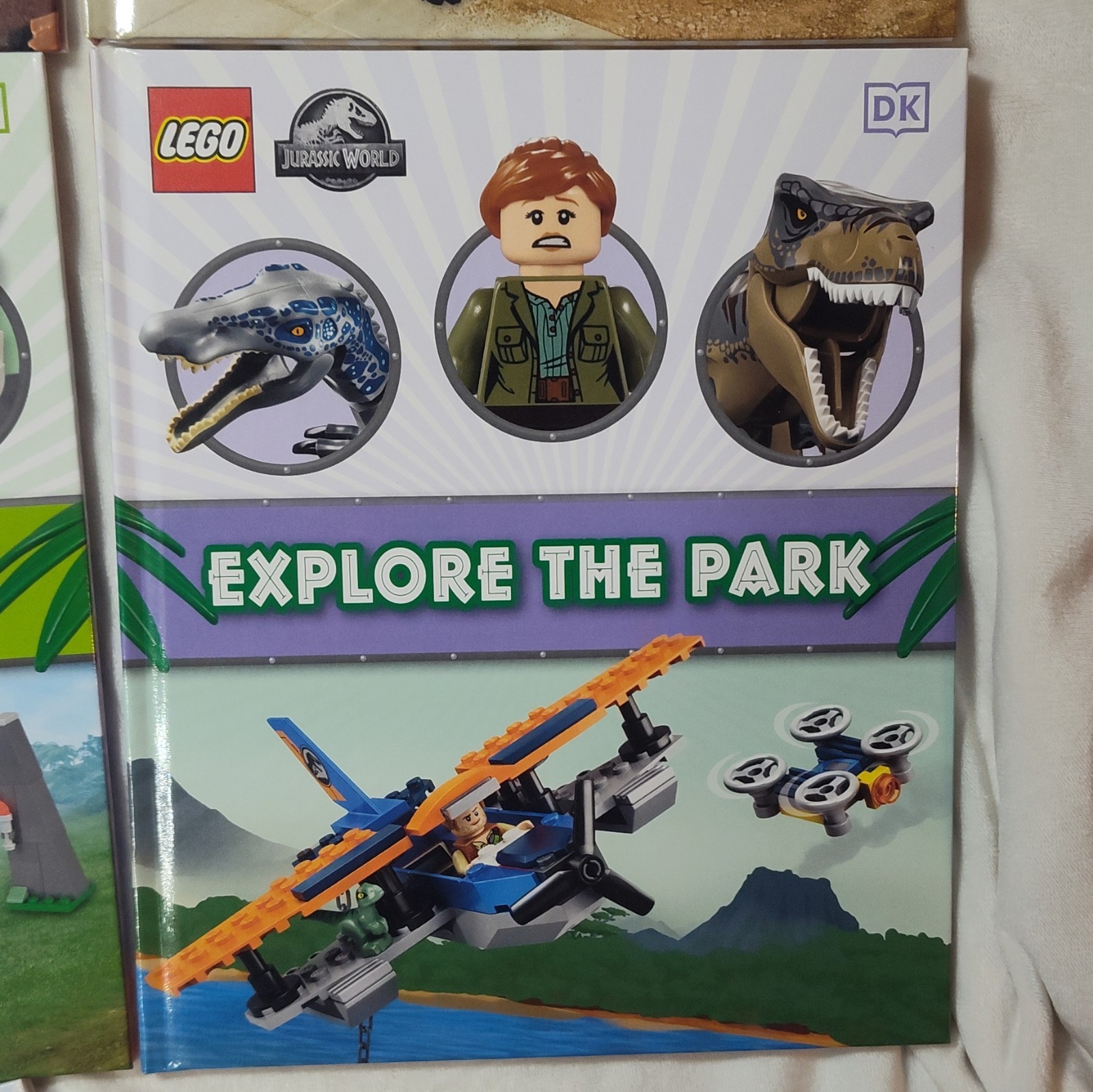 DK LEGO Jurassic World Collection Hardcover Illustrated Box Set Ages 4-8