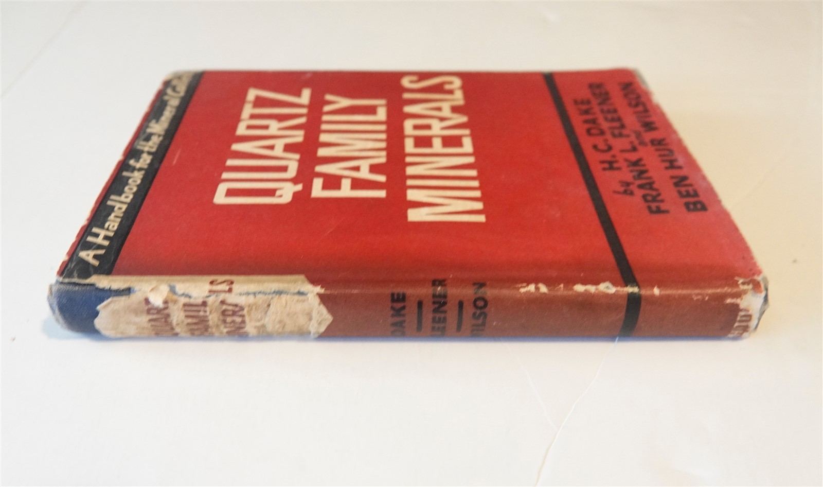 Quartz Family Minerals by Dake. 1938 (agate collector handbook crystal amethyst)