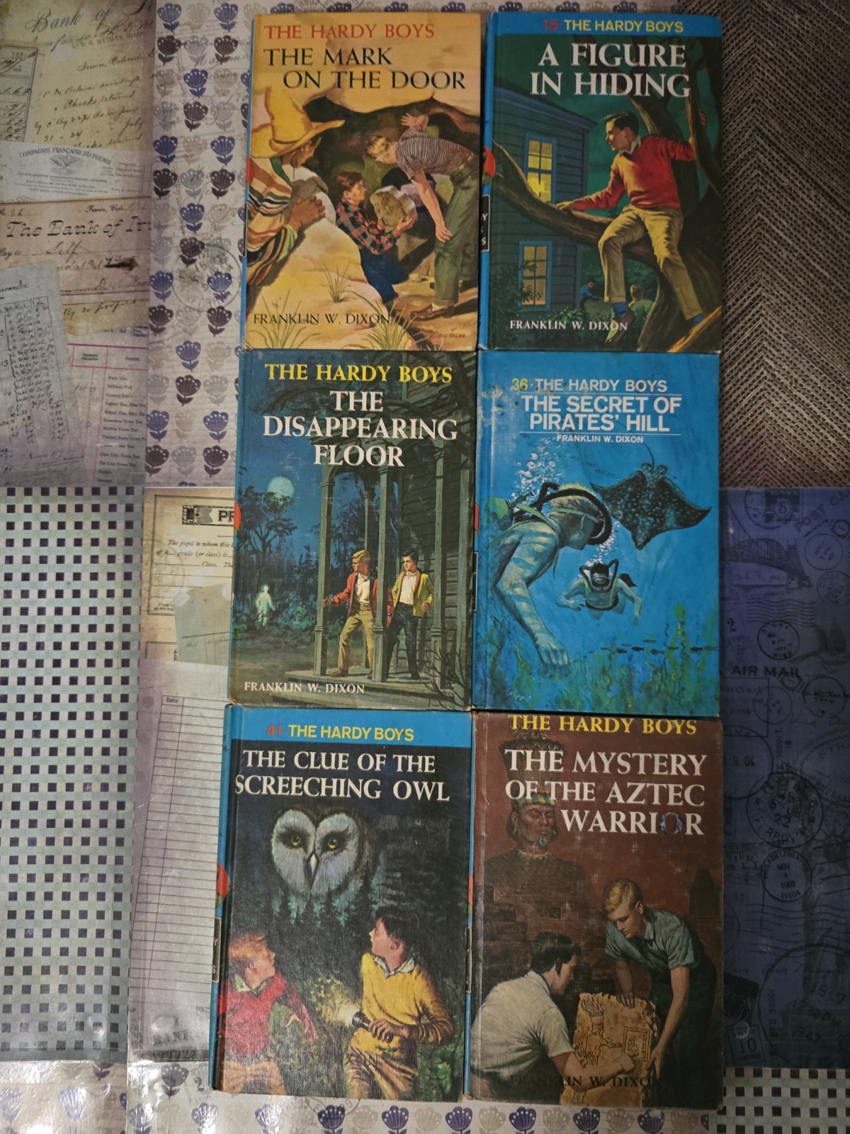 21 VTG Hardy Boys Books FW Dixon 1959-1977 #1-3,12,13,16,19,36,41,43-50,53-56