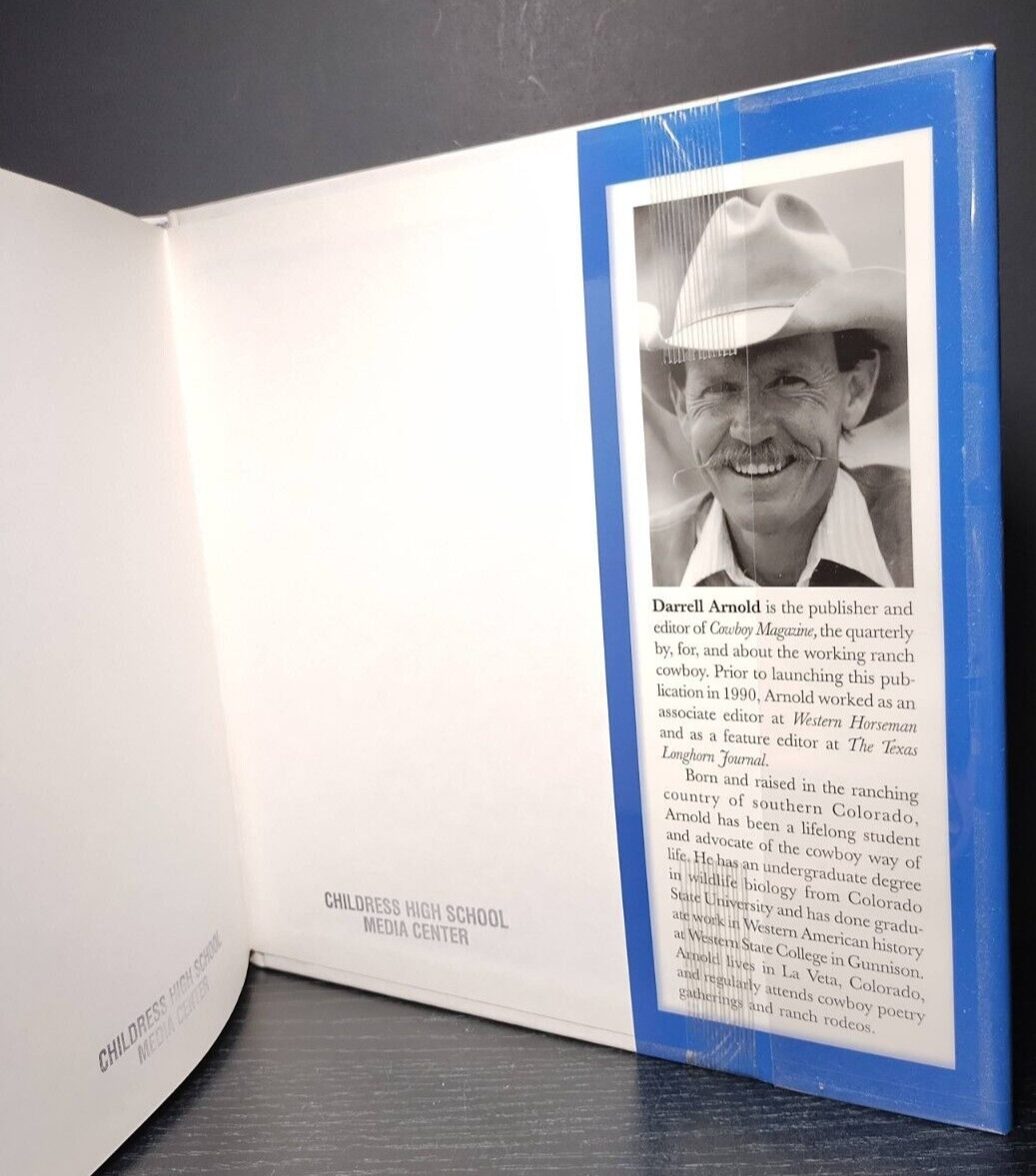 The Cowboy Kind Darrell Arnold Mountain Press 2001 First Printing Hardcover West