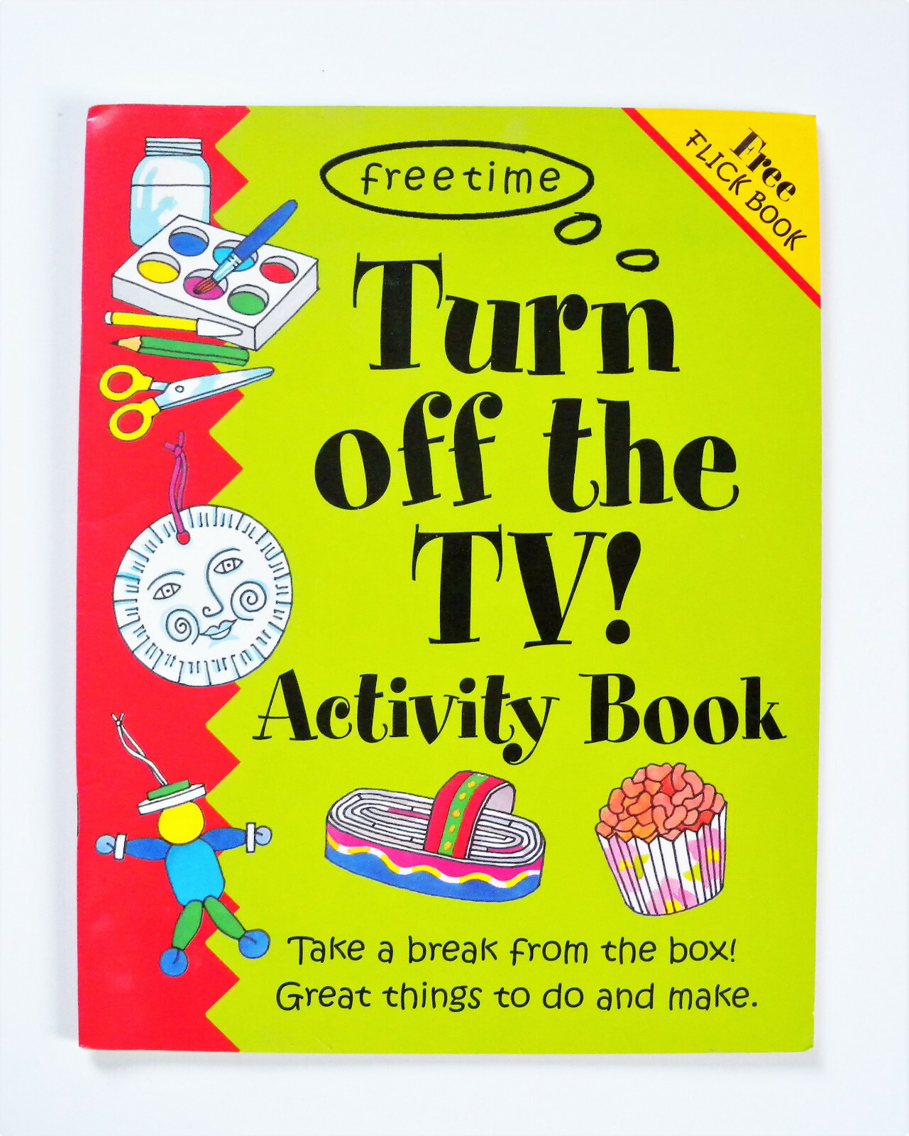 Turn Off the TV Activity Book by Clare Beaton (1999, Paperback) Free Time Series
