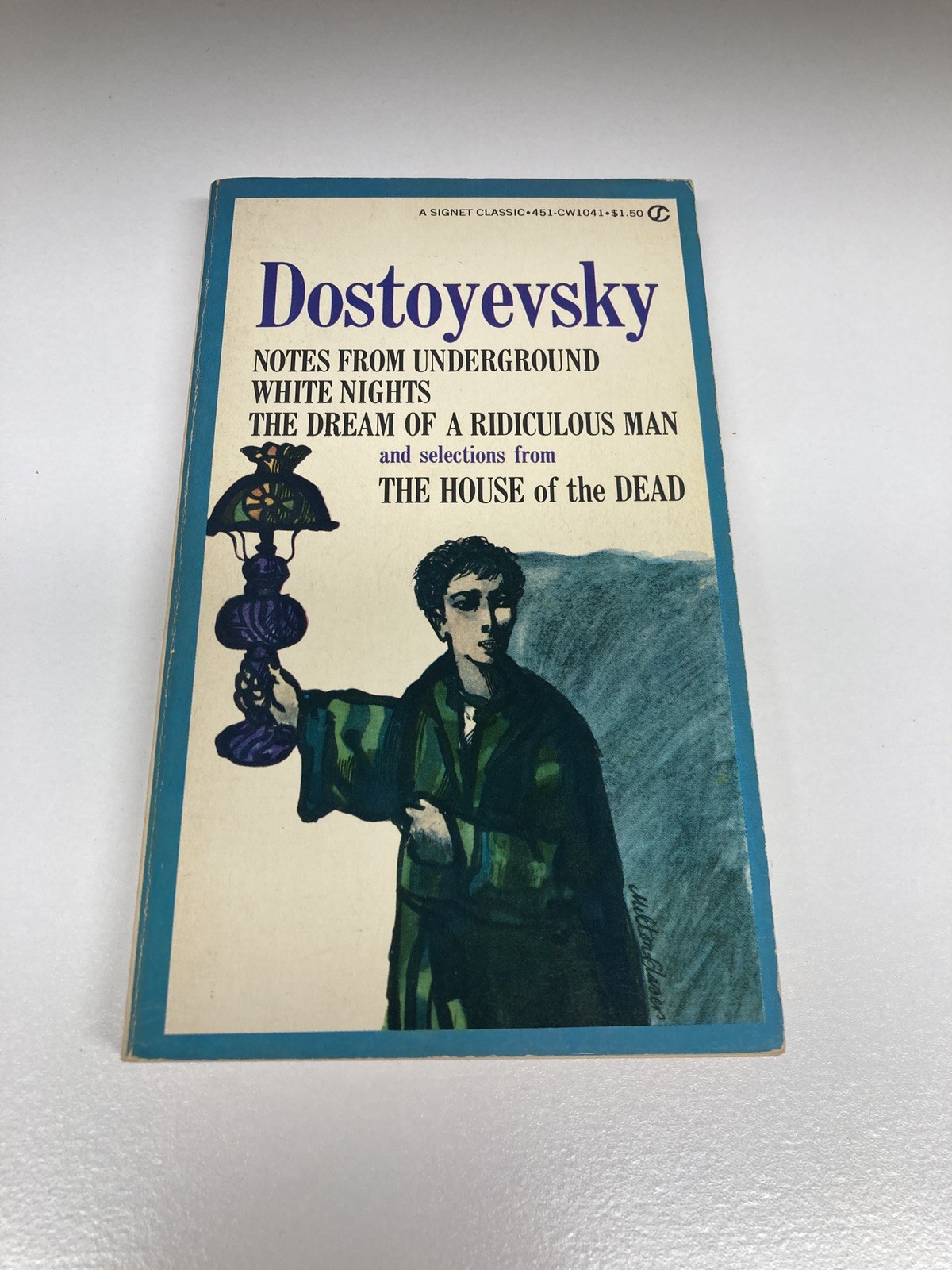 Notes From Underground by Fyodor Dostoyevsky, 1961 Signet Classic Paperback