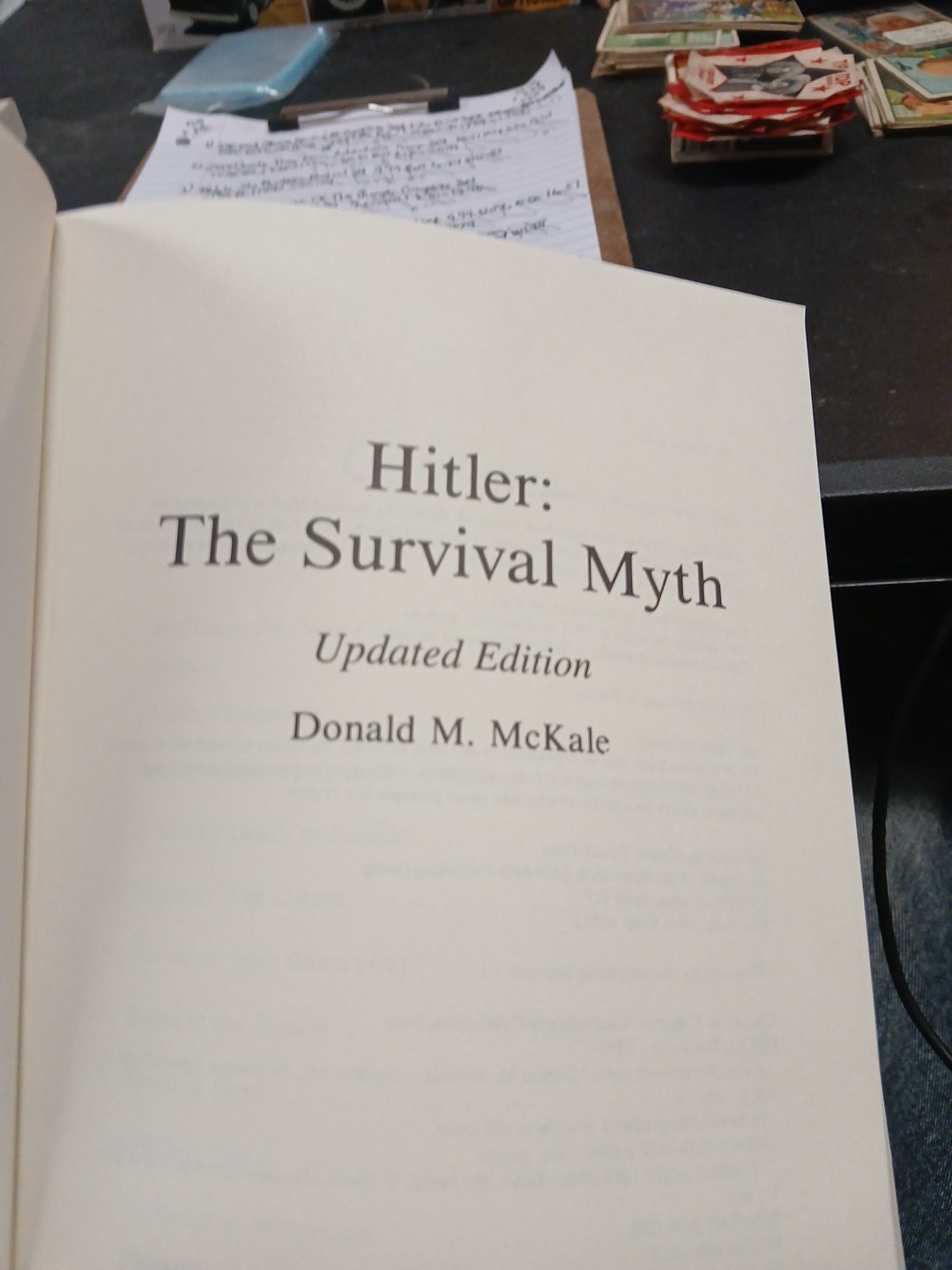 Hitler The Survival Myth . 270 Pages