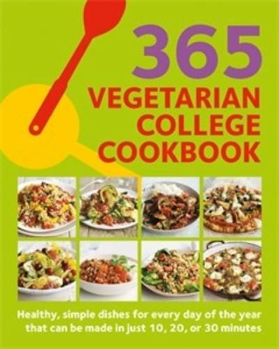 365 Vegetarian College Cookbook: Healthy, s- paperback, 9780600636526, Vijayakar