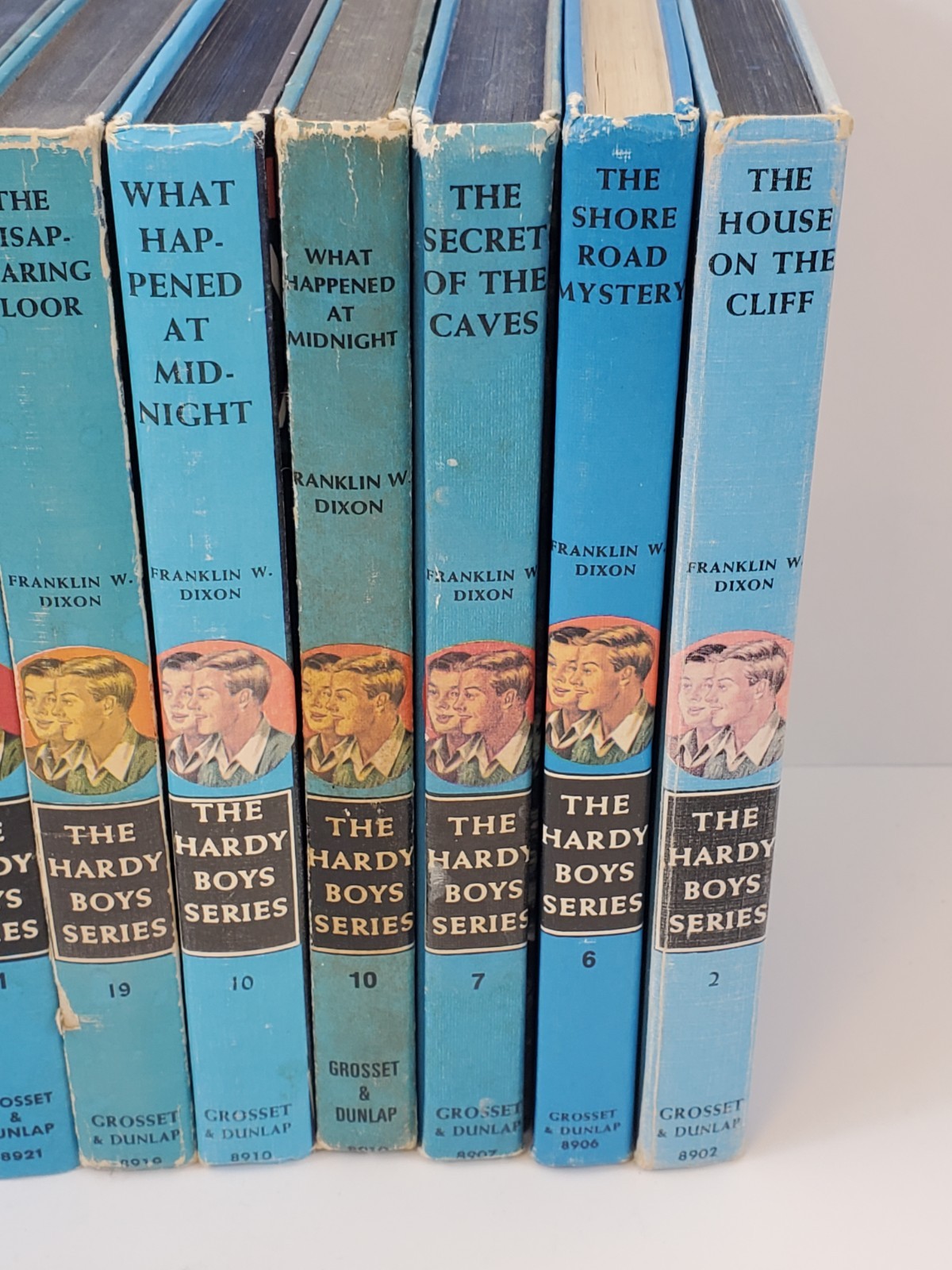 The Hardy Boys Series Books Lot Of 14 1931-1967 Miscellaneous Volumes Read Desc