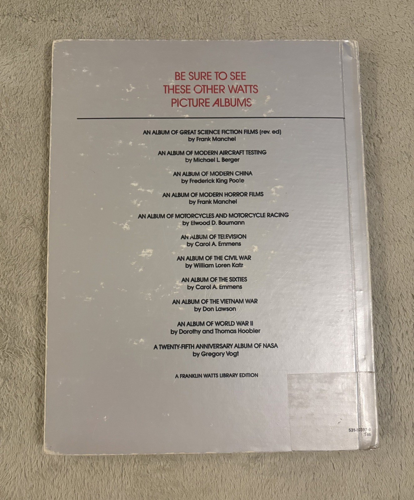 AN ALBUM OF MODERN SPACESHIPS by Gregory Vogt 1987 HC