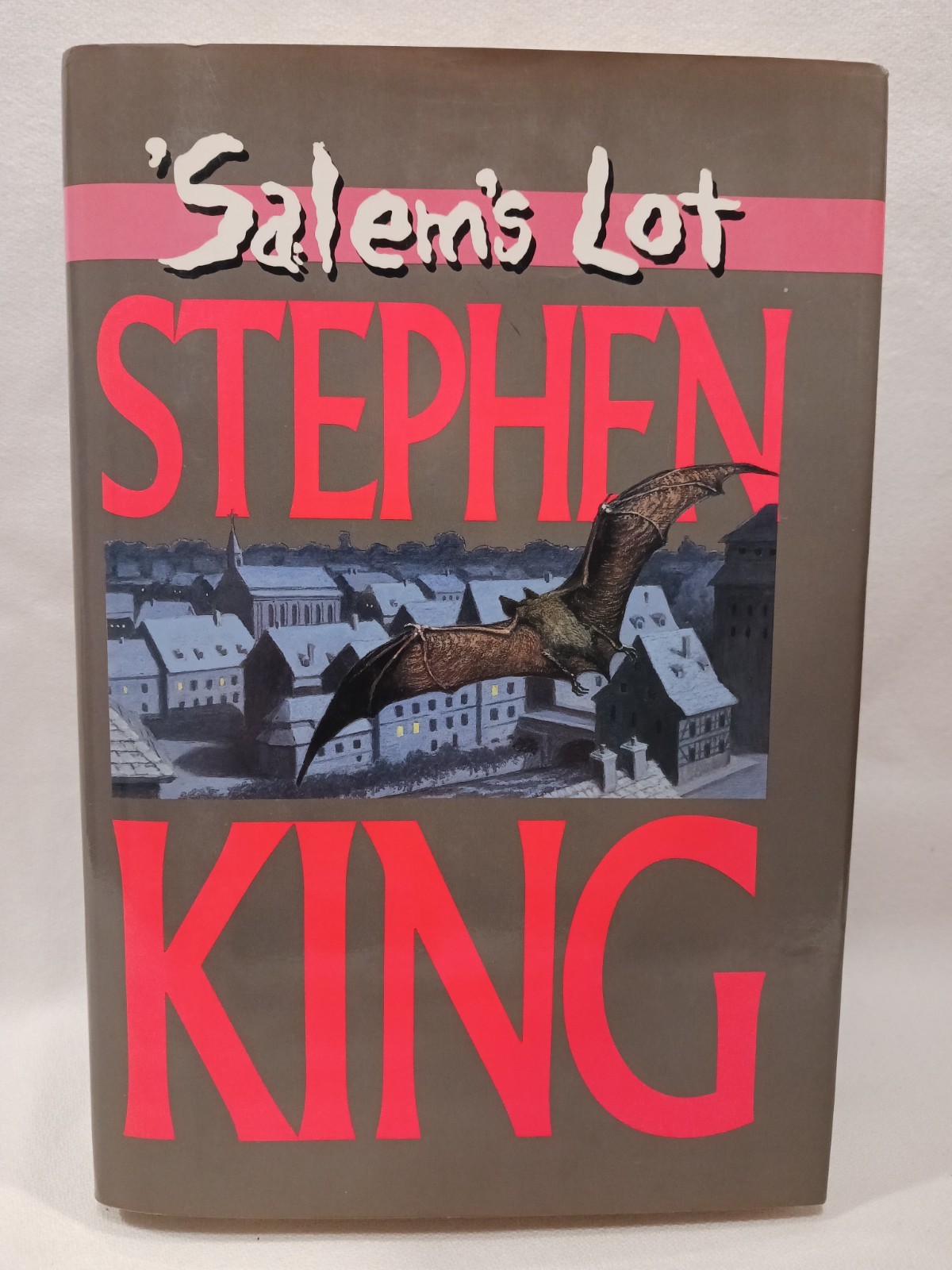 Salem’s Lot Stephen King Jim Phiesen Art DJ 1990 Vampires Vtg Horror HARDCOVER