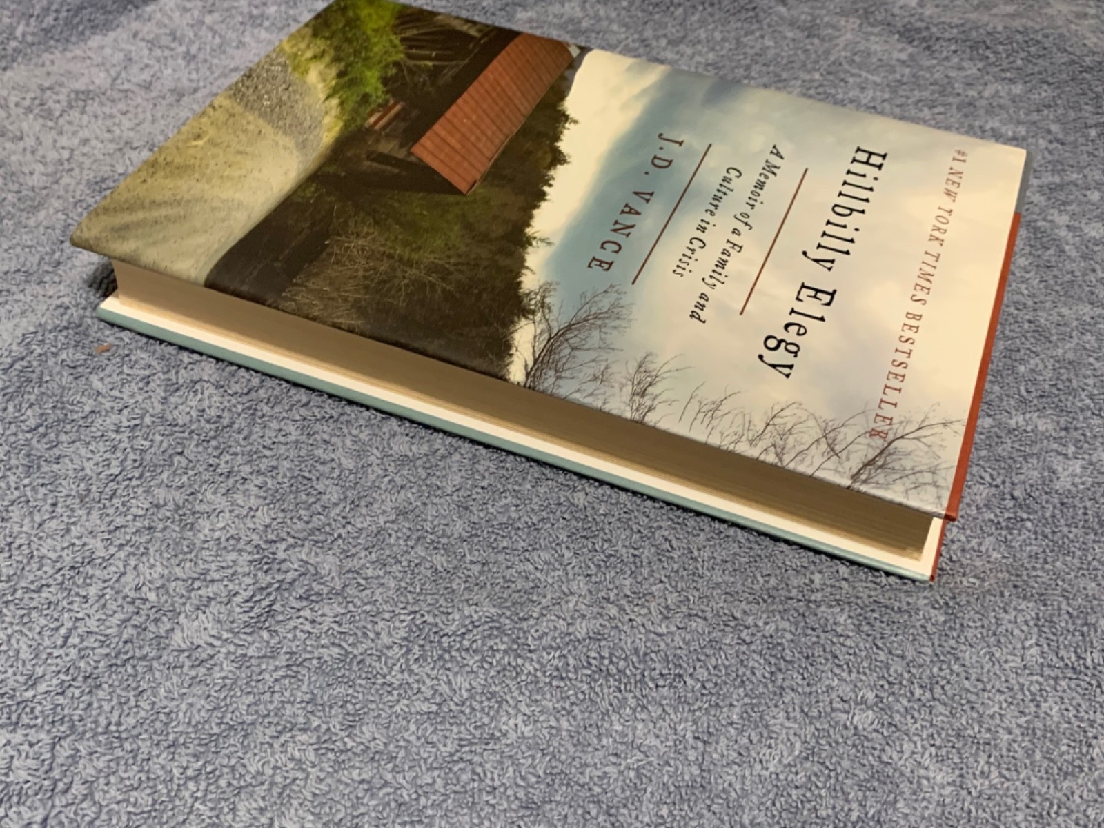 Hillbilly Elegy J.D. Vance Hardcover Book 1st First Edition 21st Printing?