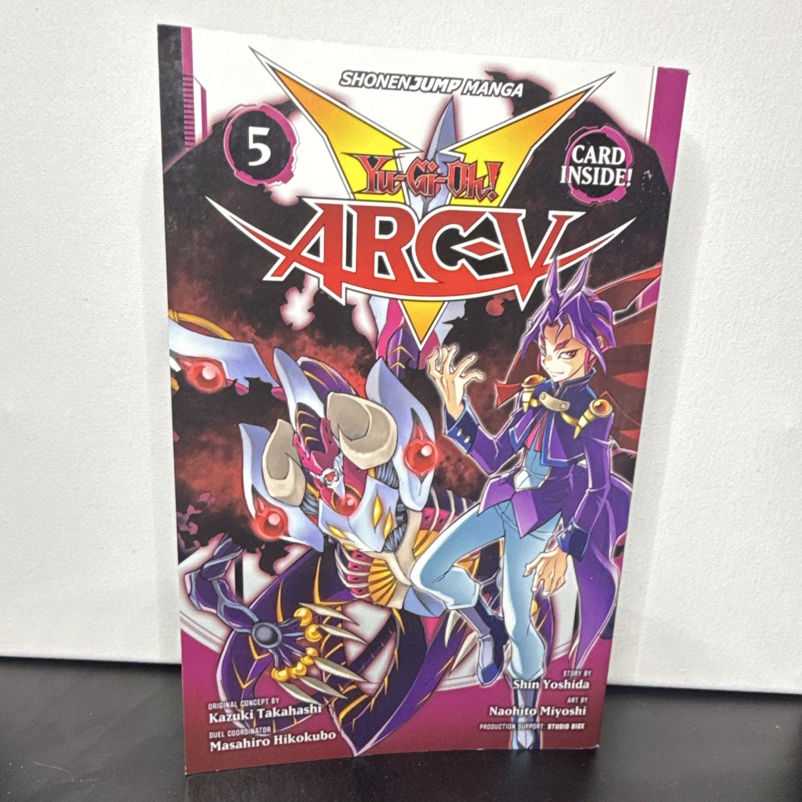 VIZ Media Yu-Gi-Oh! ARC-V Manga Vol 1-6 Paperback Set w/ Card Included