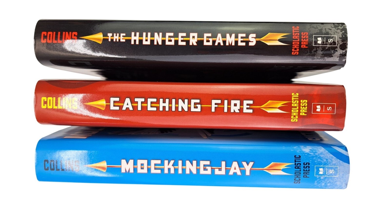 The Hunger Games Trilogy Hardcover Set By Suzanne Collins Dust Jackets 3 Books