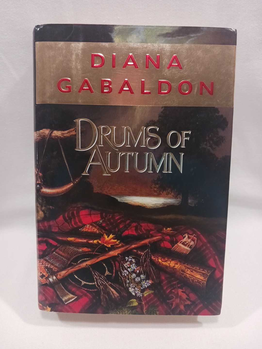 Drums Of Autumn Diana Gabaldon Outlander 1997 HARDCOVER 1st Edition 2nd Print VG