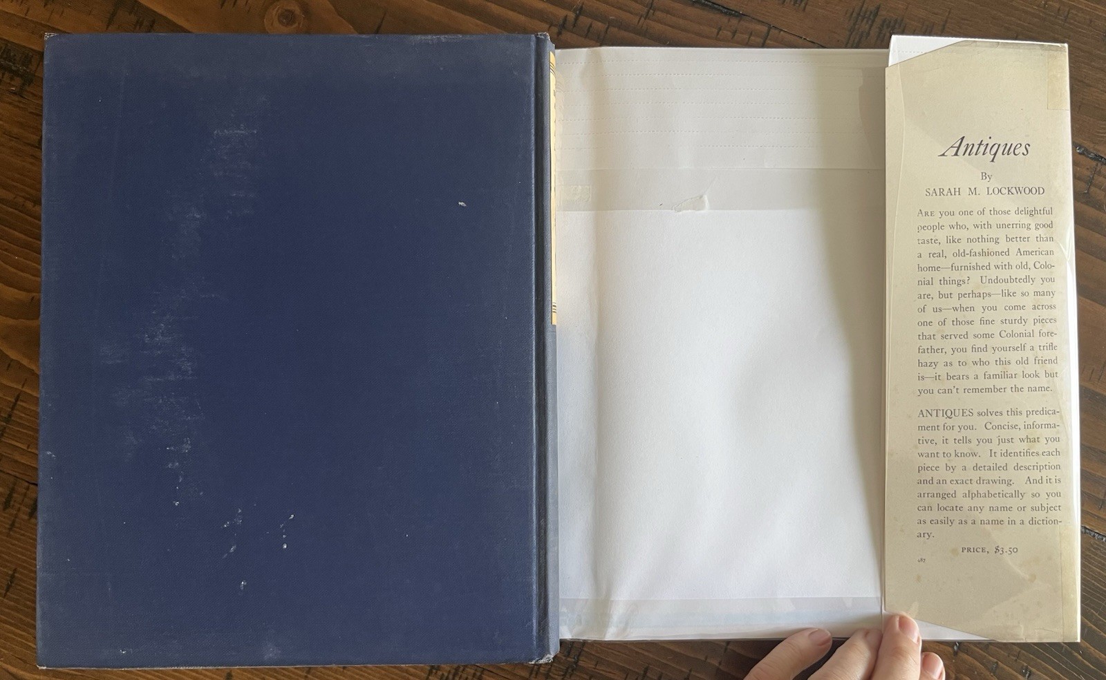 Decoration Past Present Future Sarah M. Lockwood Dustjacket Interior Design 1934