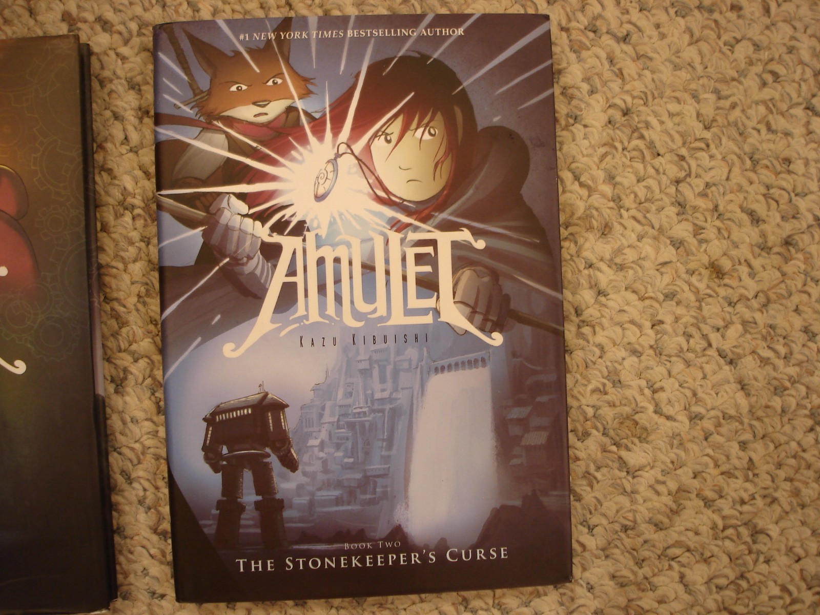 Amulet Kazu Kibuishi lot 3 hardcovers Book One Two Three 2008-2010