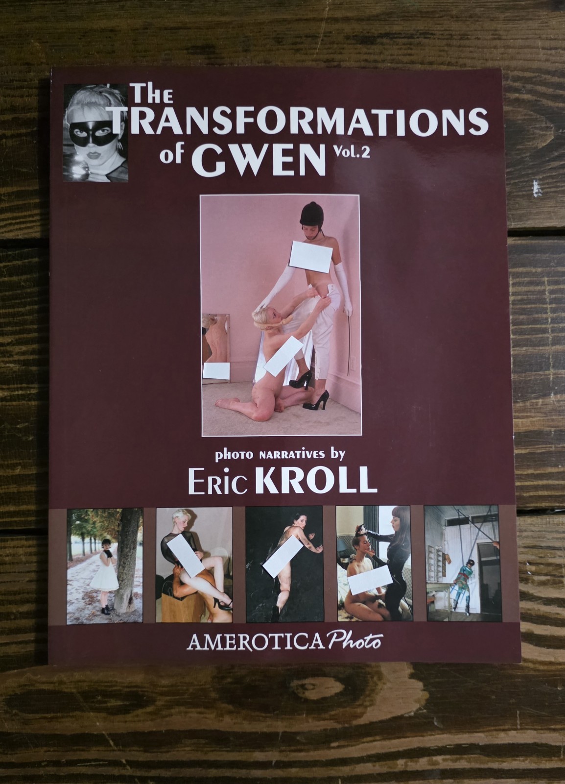 The Transformations Of Gwen Vol. 2 Eric Kroll Vintage Adult Photography Art Book