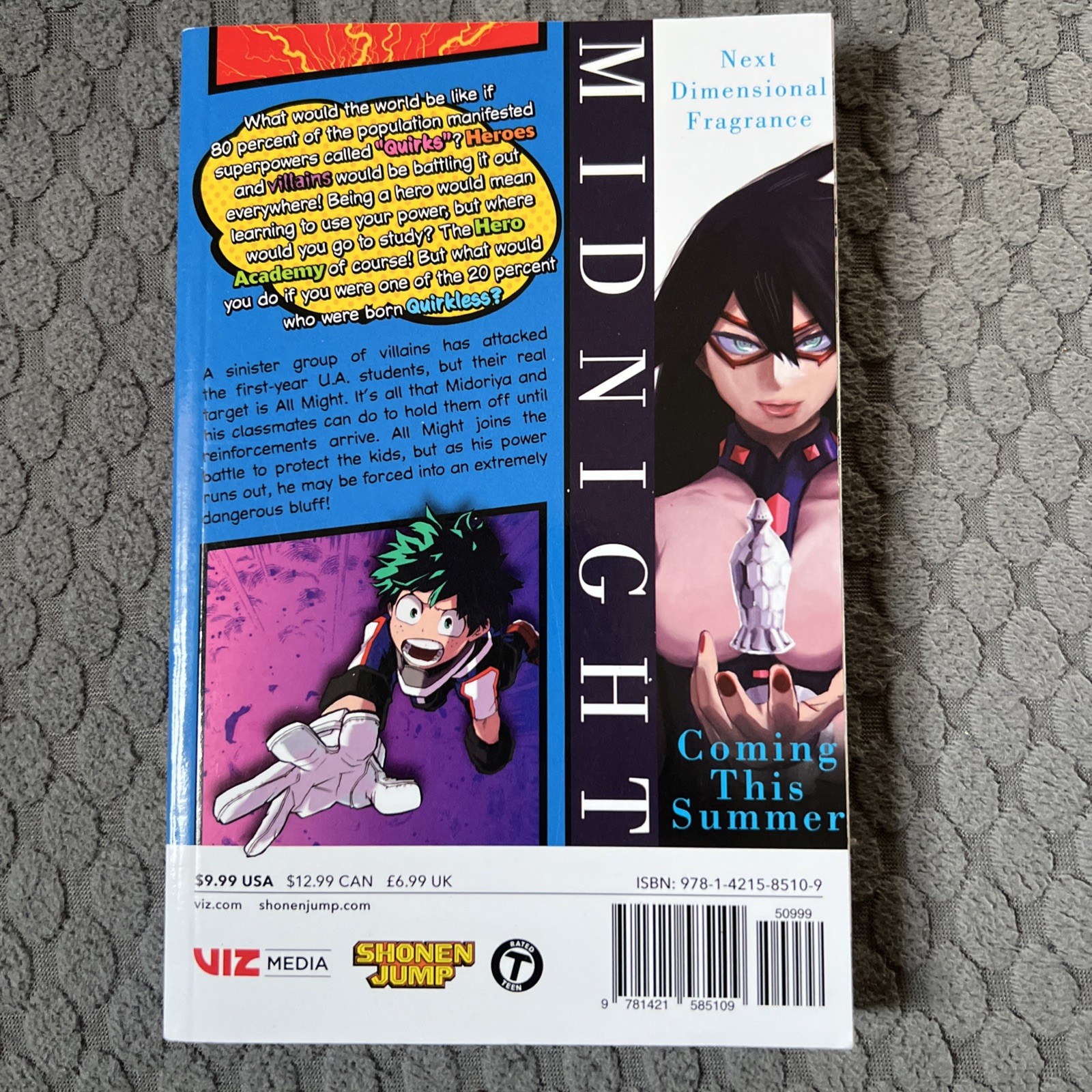My Hero Academia Manga Lot Of 3 Books Volumes 1-3 Viz Media Paperback