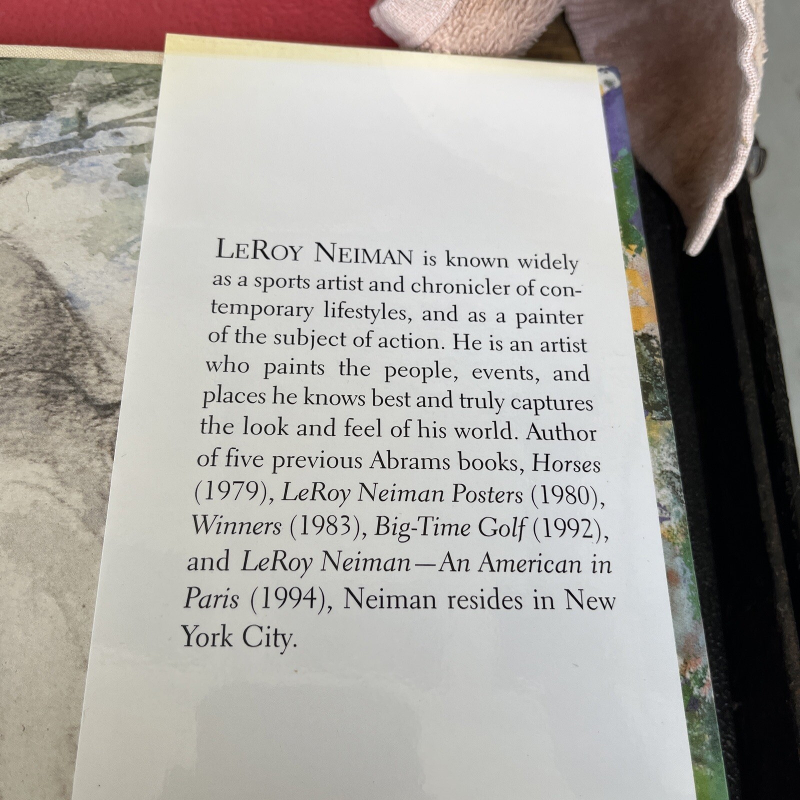 Leroy Neiman on Safari (Signed) My Great Hunting Friends Leroy Neiman, HCDJ 1997