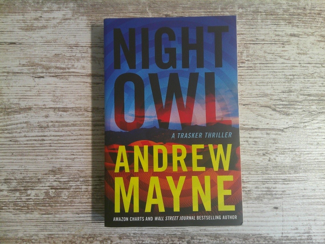 Lot of 2 Andrew Mayne Trasker Thriller Books Death Stake Night Owl Paperback