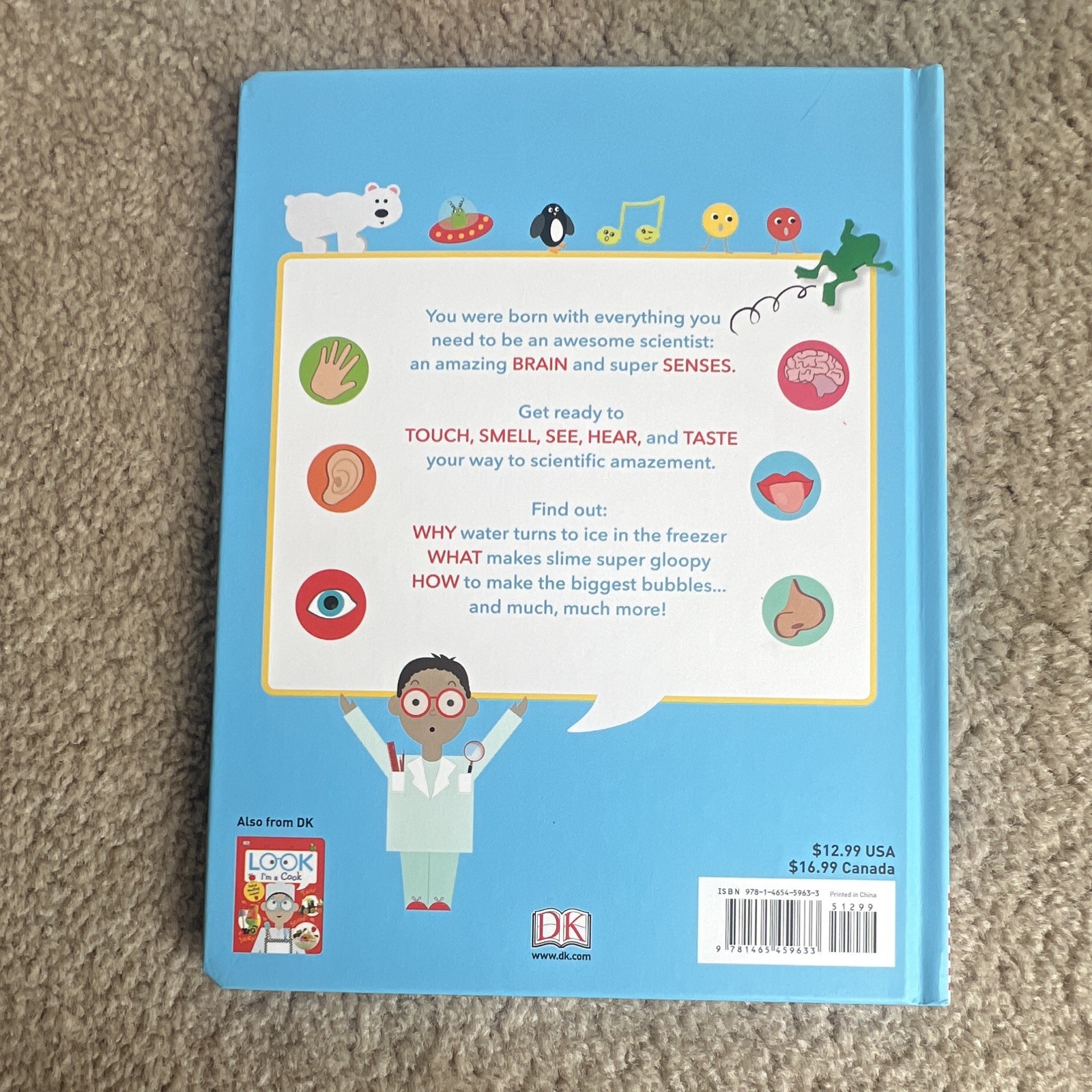 DK LOOK! STEM Bundle – I’m a Scientist, I’m a Cook & I’m an Engineer HC Ages 4-8