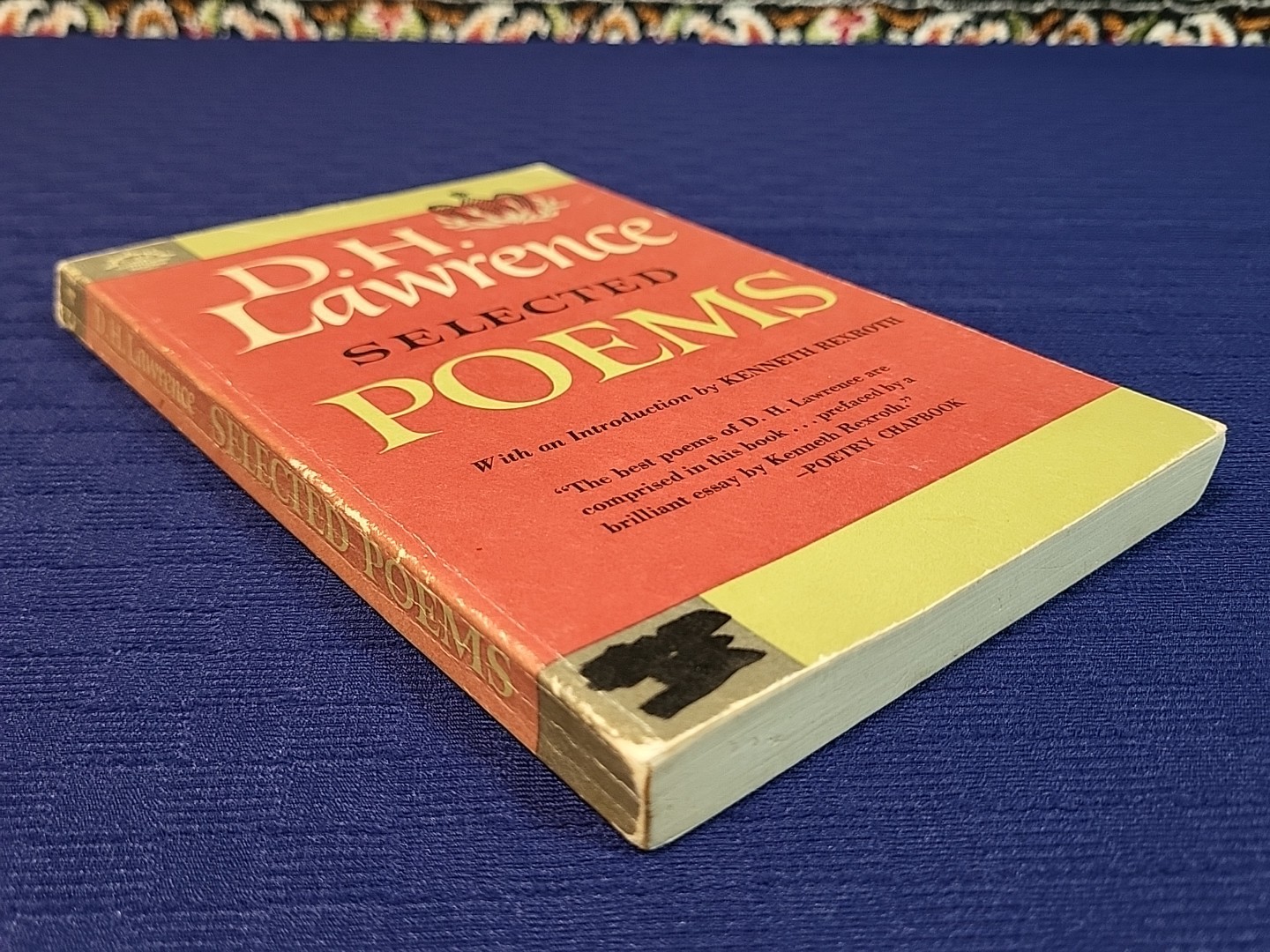 Lawrence : Selected Poems by David Herbert Lawrence – 1959 Trade Paperback