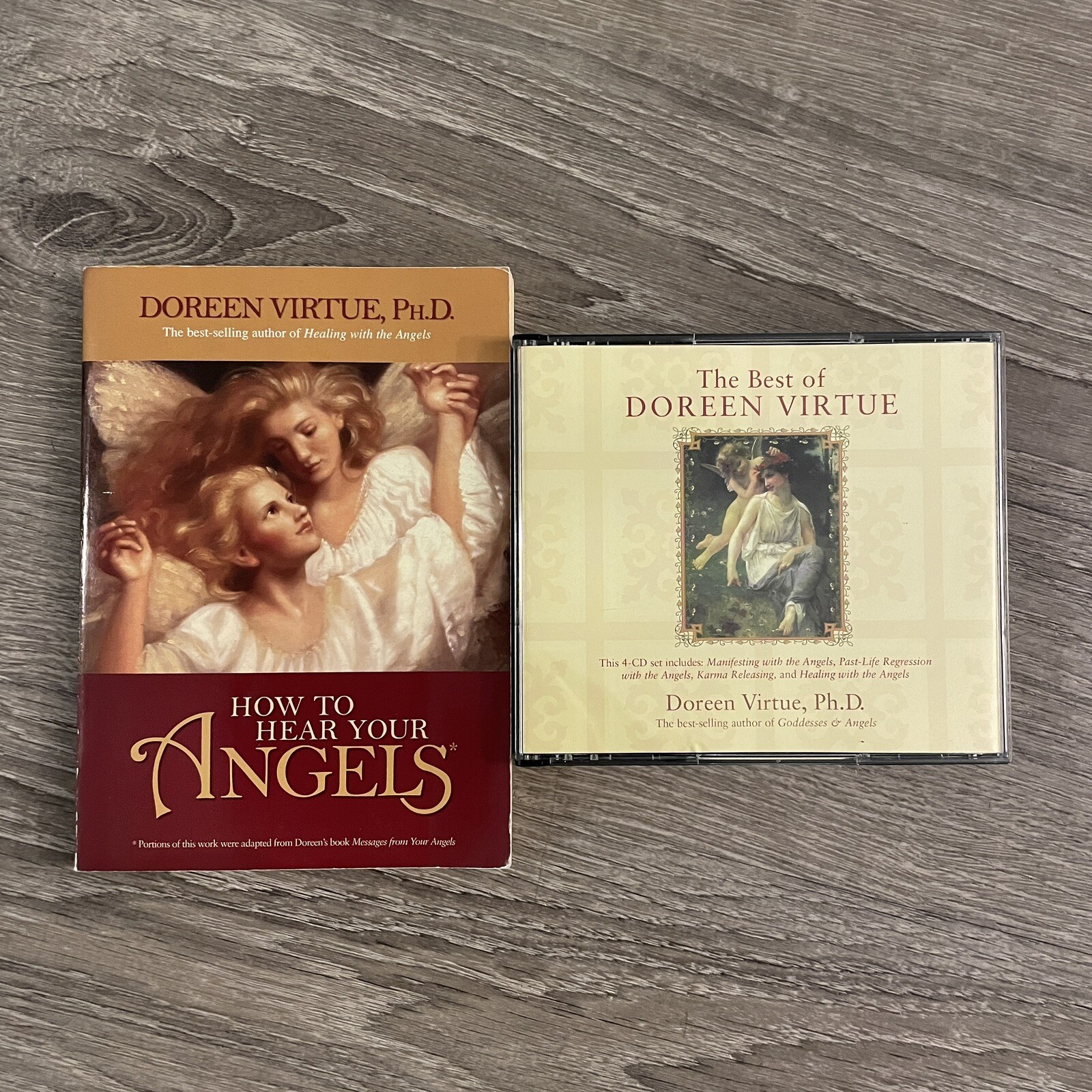 Doreen Virtue 14 Book & CD Lot Archangels Angels Goddesses Crystal Children