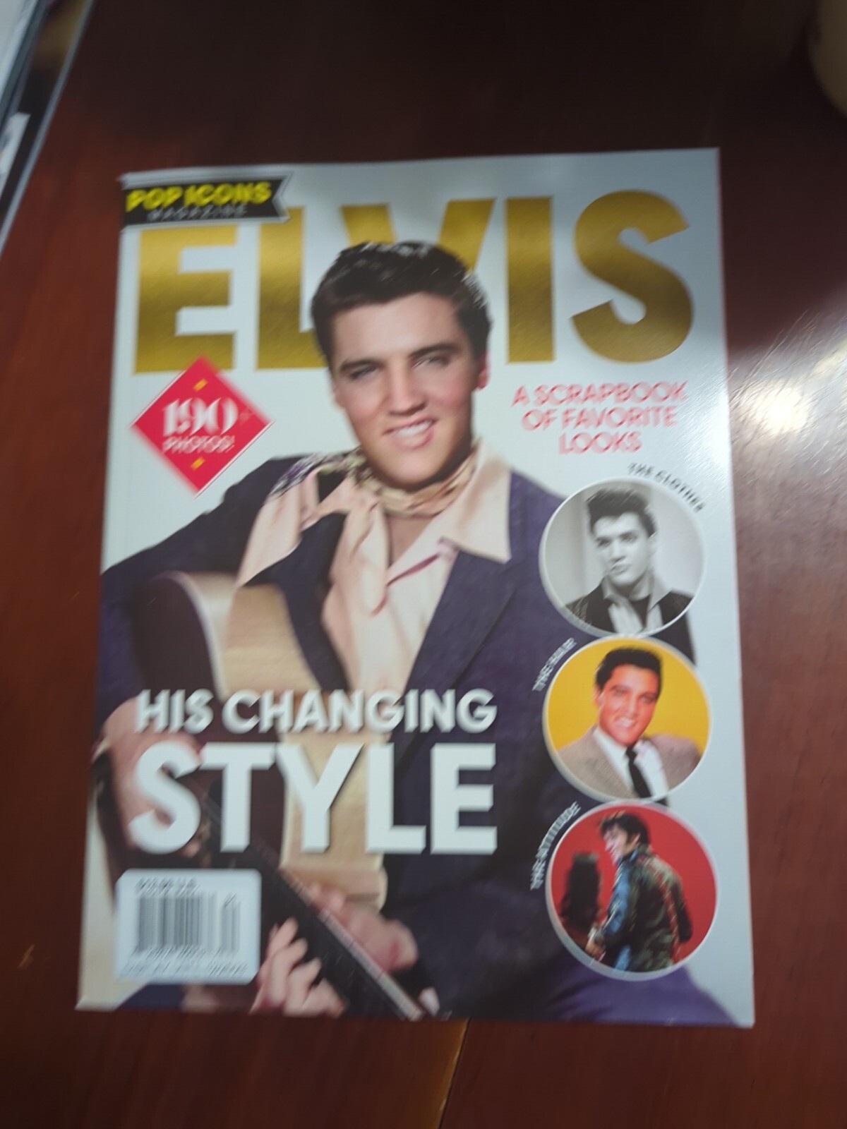 ELVIS PRESLEY – HIS CHANGING STYLE – POP ICONS MAGAZINE – 190 PHOTOS RP