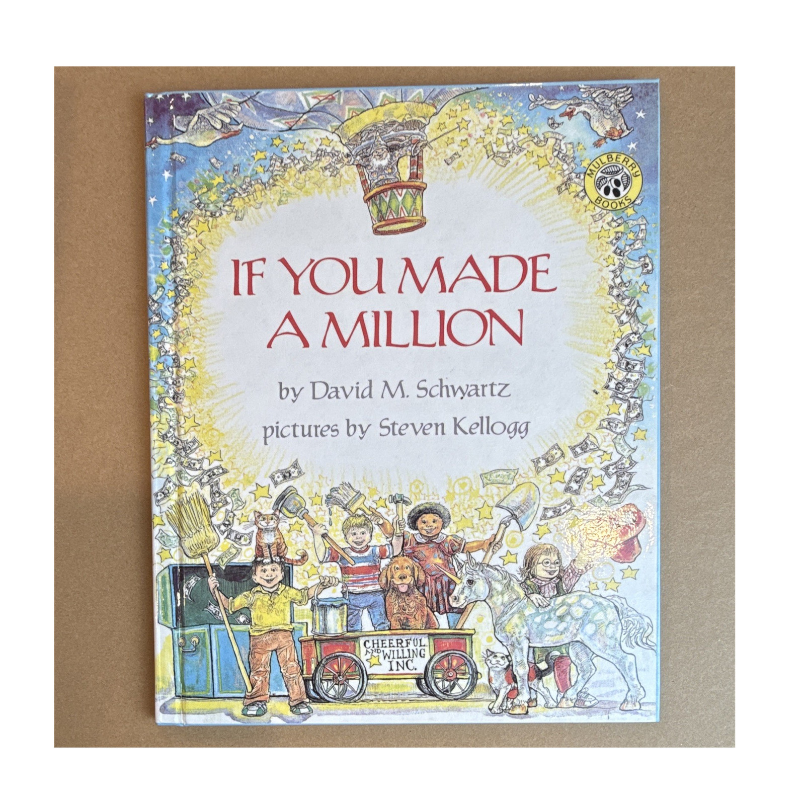 If You Made a Million Paperback – David M. Schwartz (HarperCollins) Ages 4-8