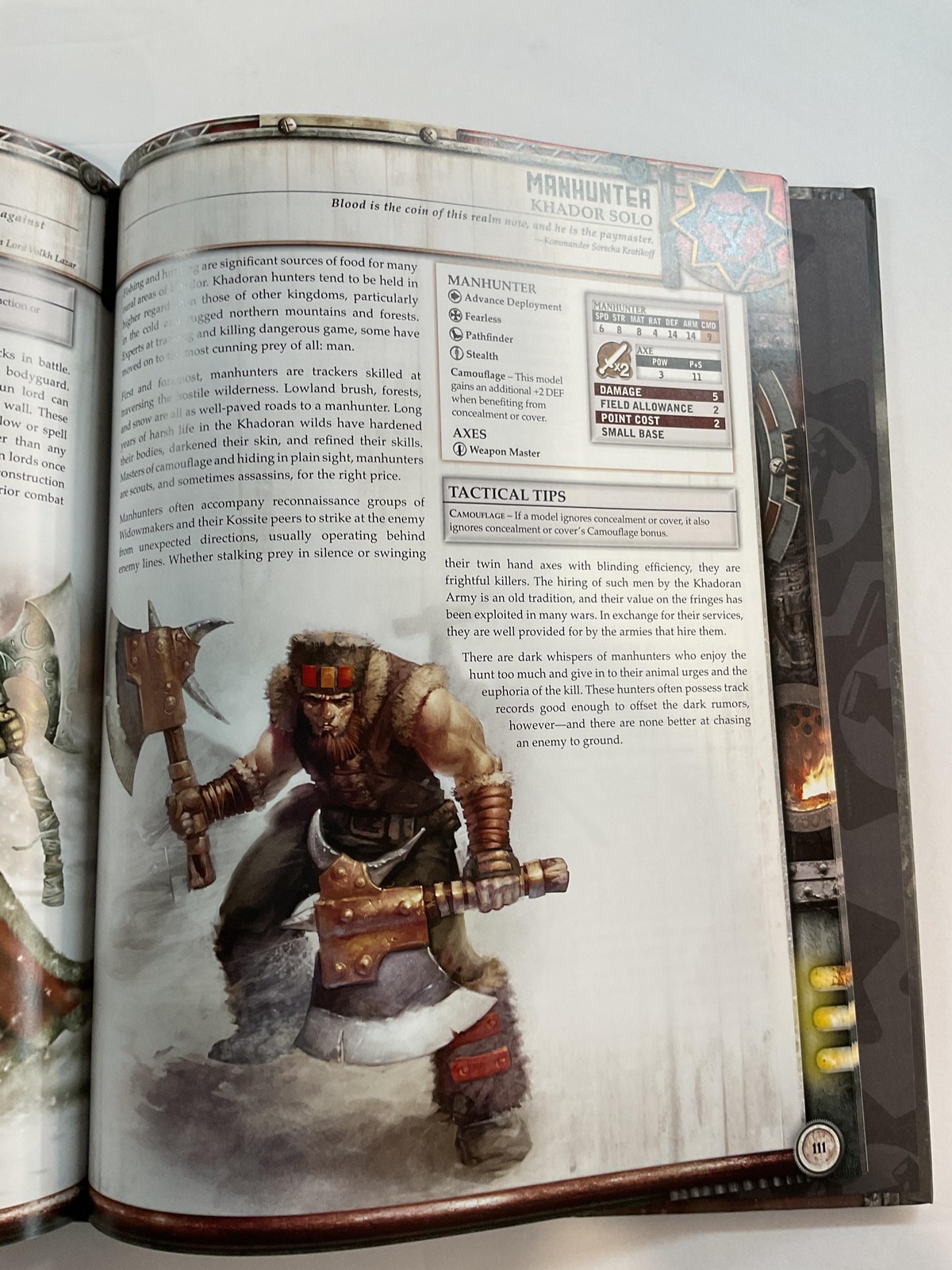 Forces Of WARMACHINE: KHADOR By Privateer Press (English) Hardcover RPG